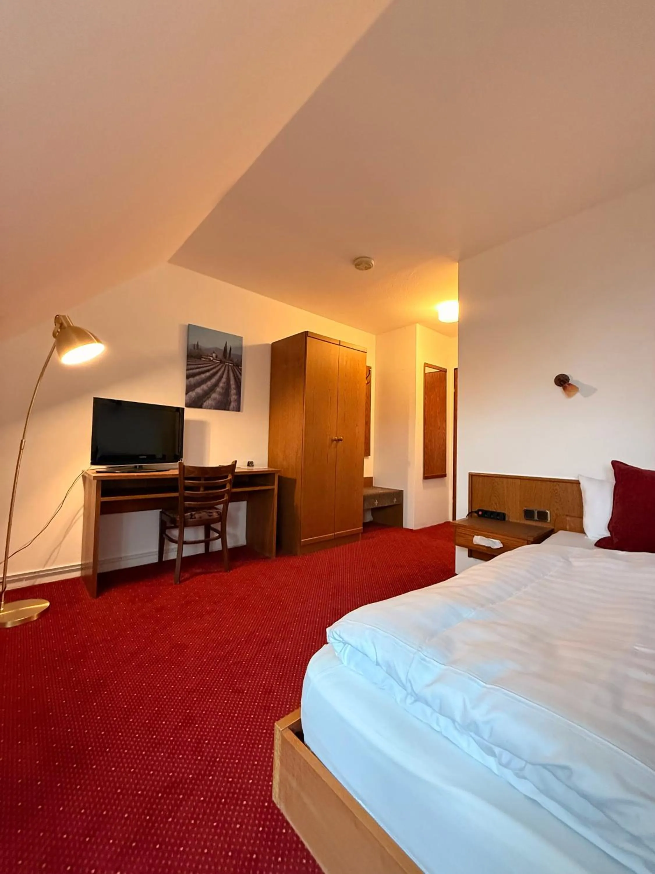 TV and multimedia, Bed in Hotel Alina