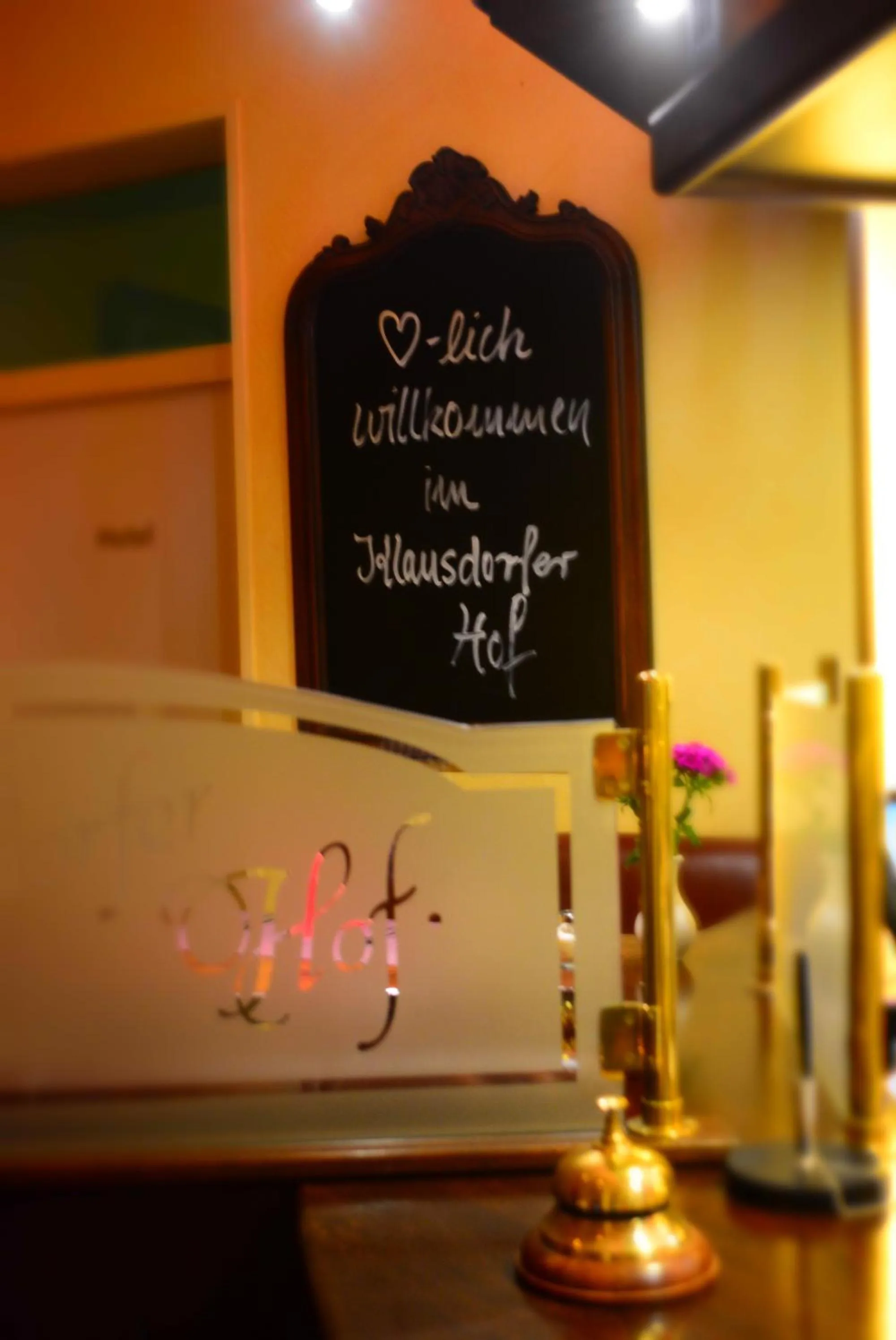 Lobby or reception in Klausdorfer Hof