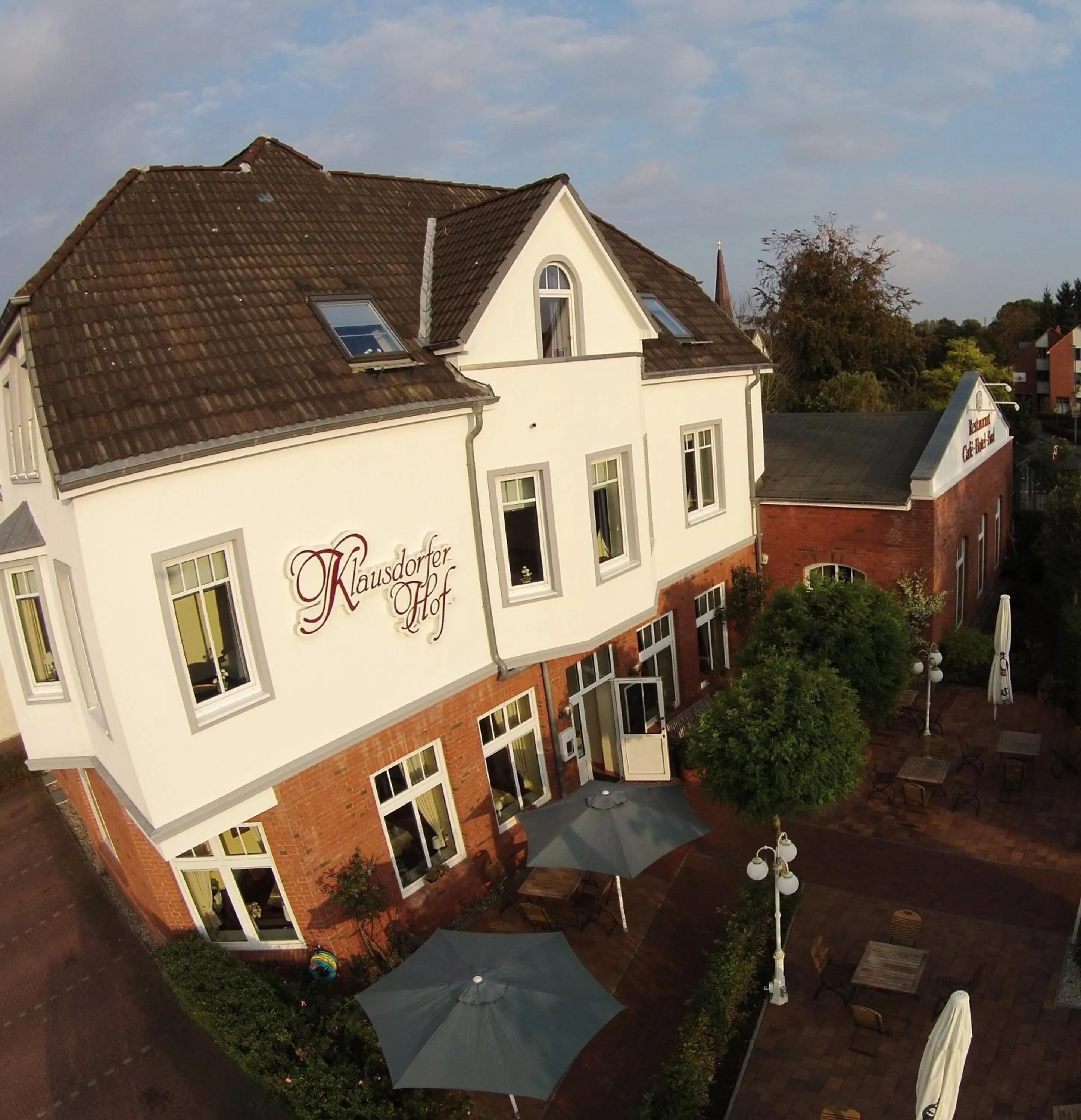 Bird's eye view in Klausdorfer Hof