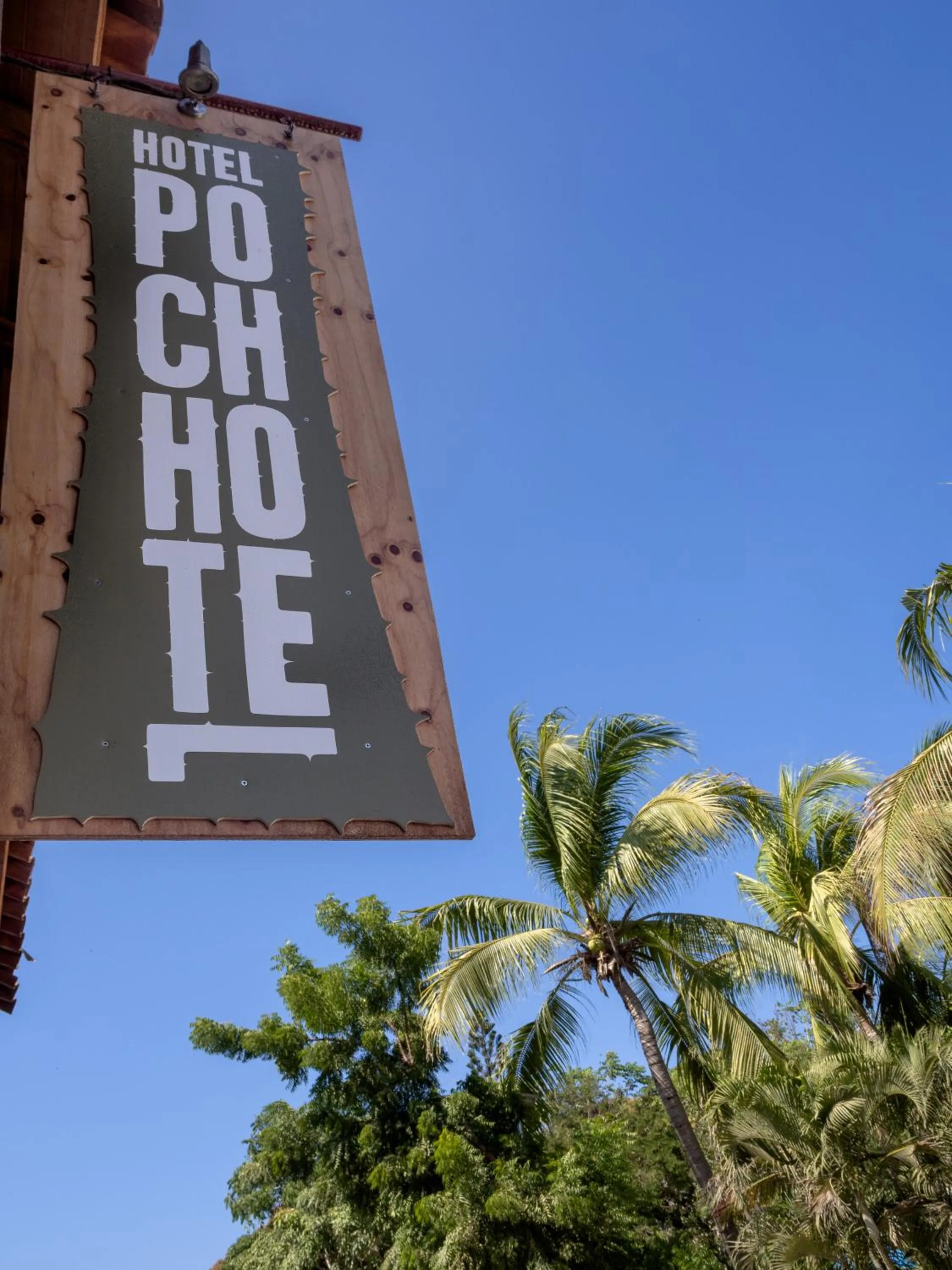 Property building in Hotel Pochote Mazunte