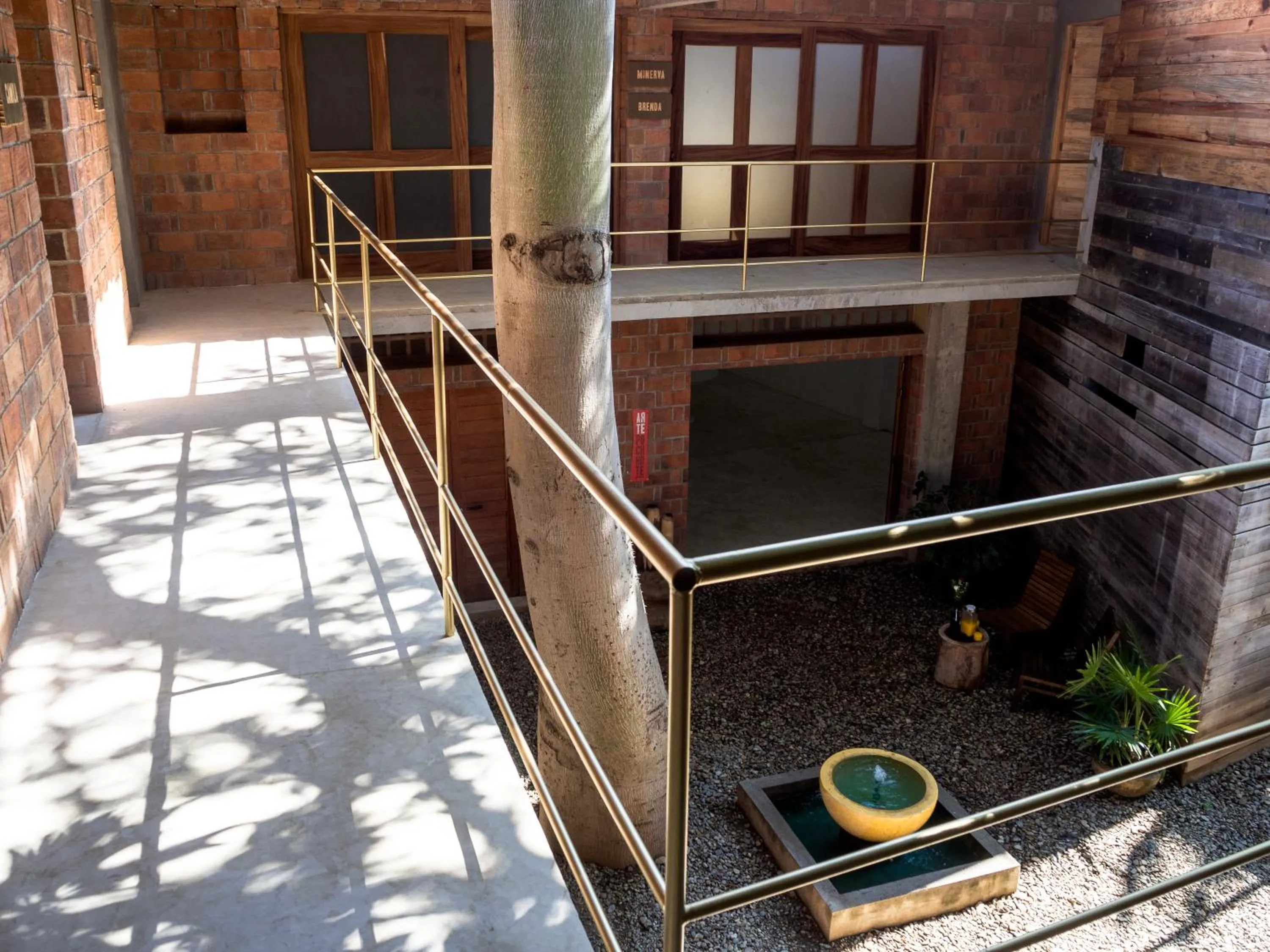 Property building in Hotel Pochote Mazunte