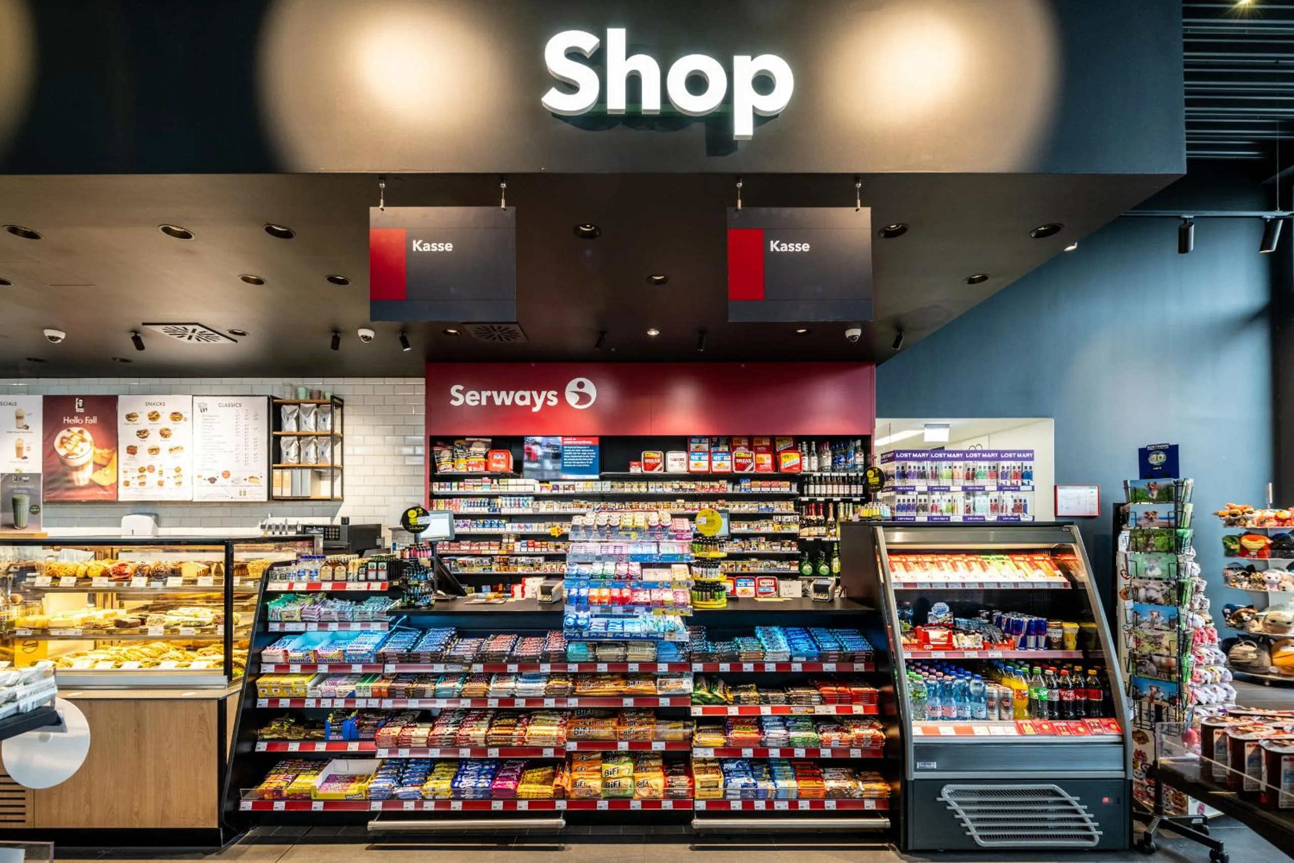 Shopping Area in Serways Hotel Weiskirchen Nord