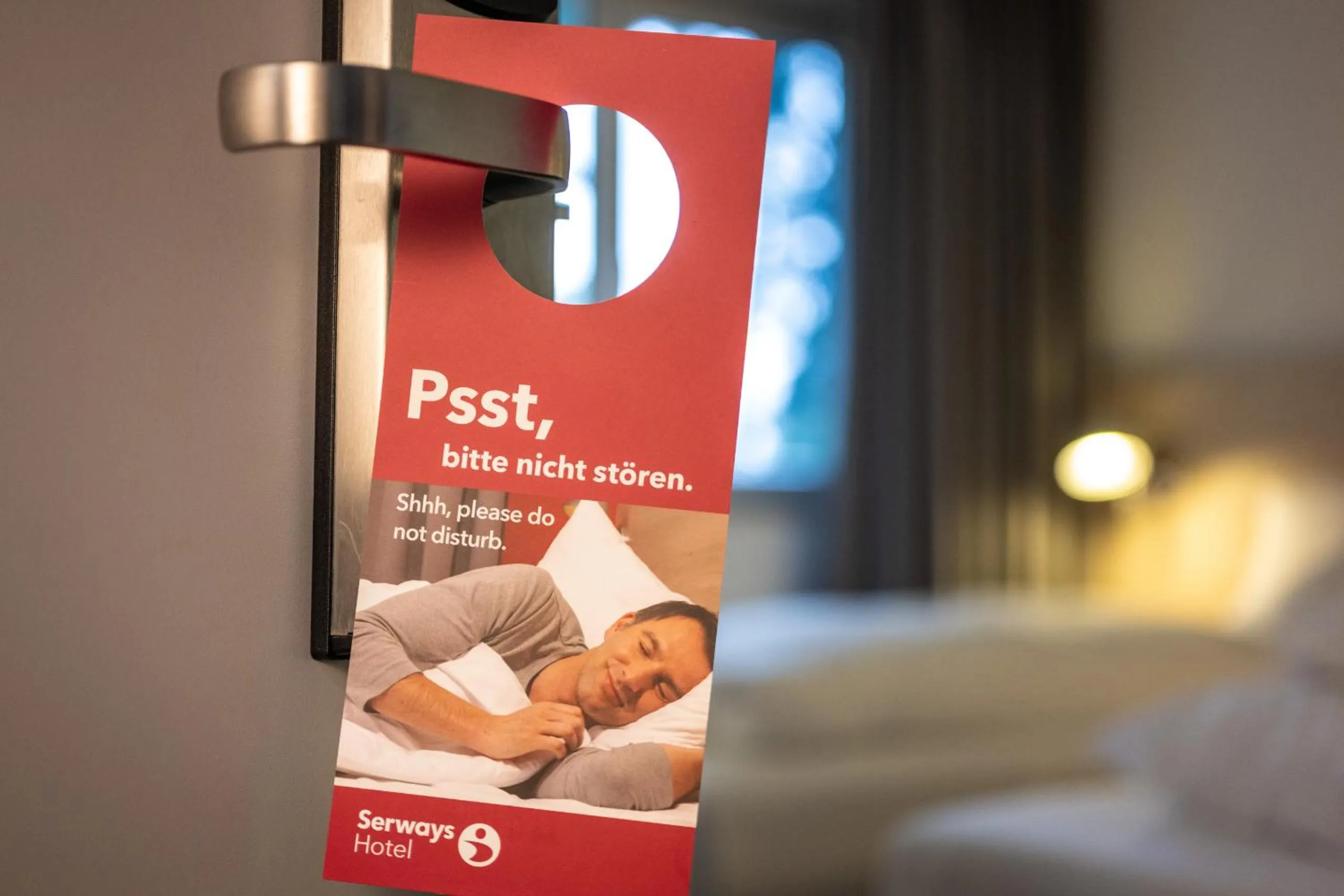 Decorative detail, Bed in Serways Hotel Weiskirchen Nord