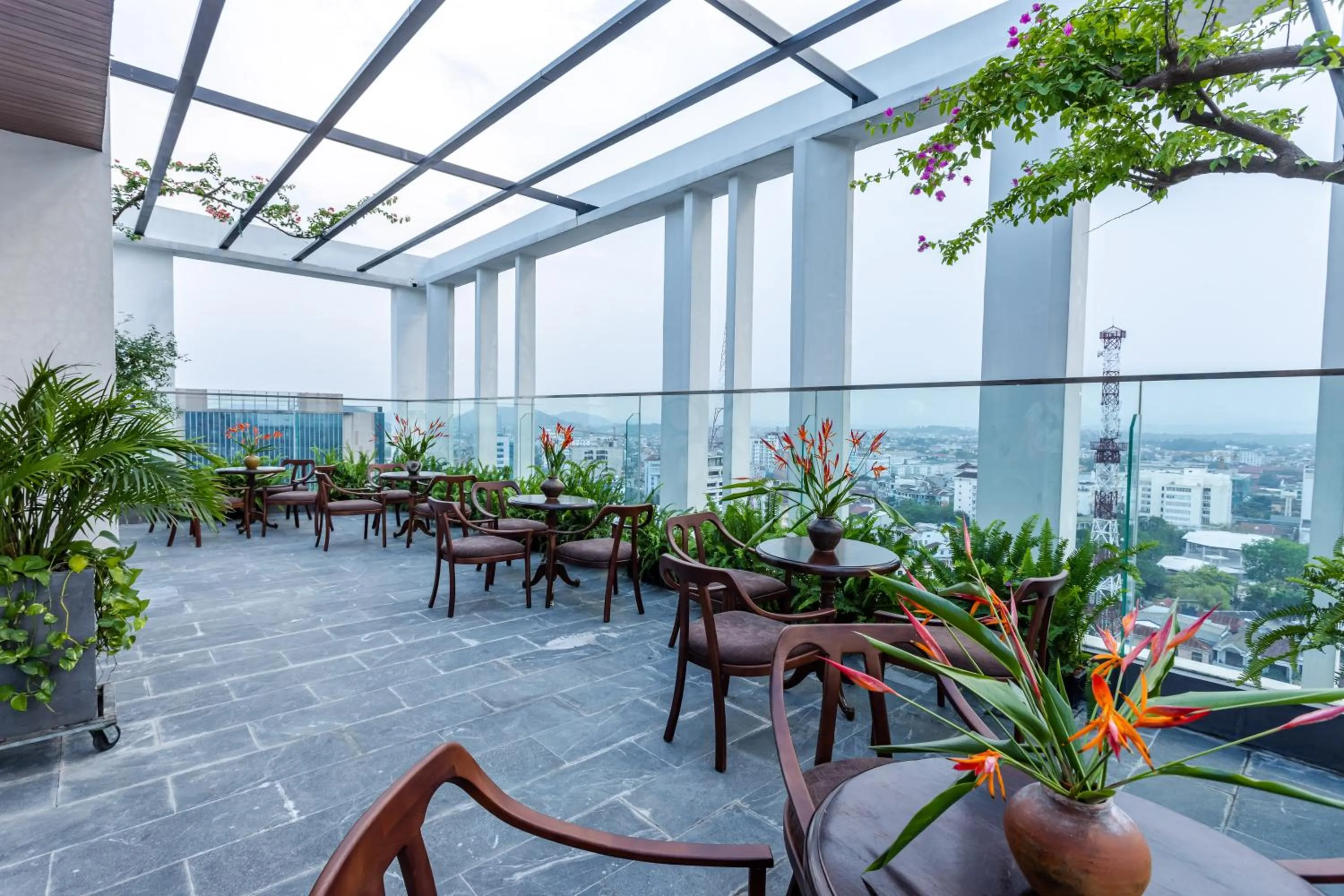 Lounge or bar in White Lotus Hue Hotel