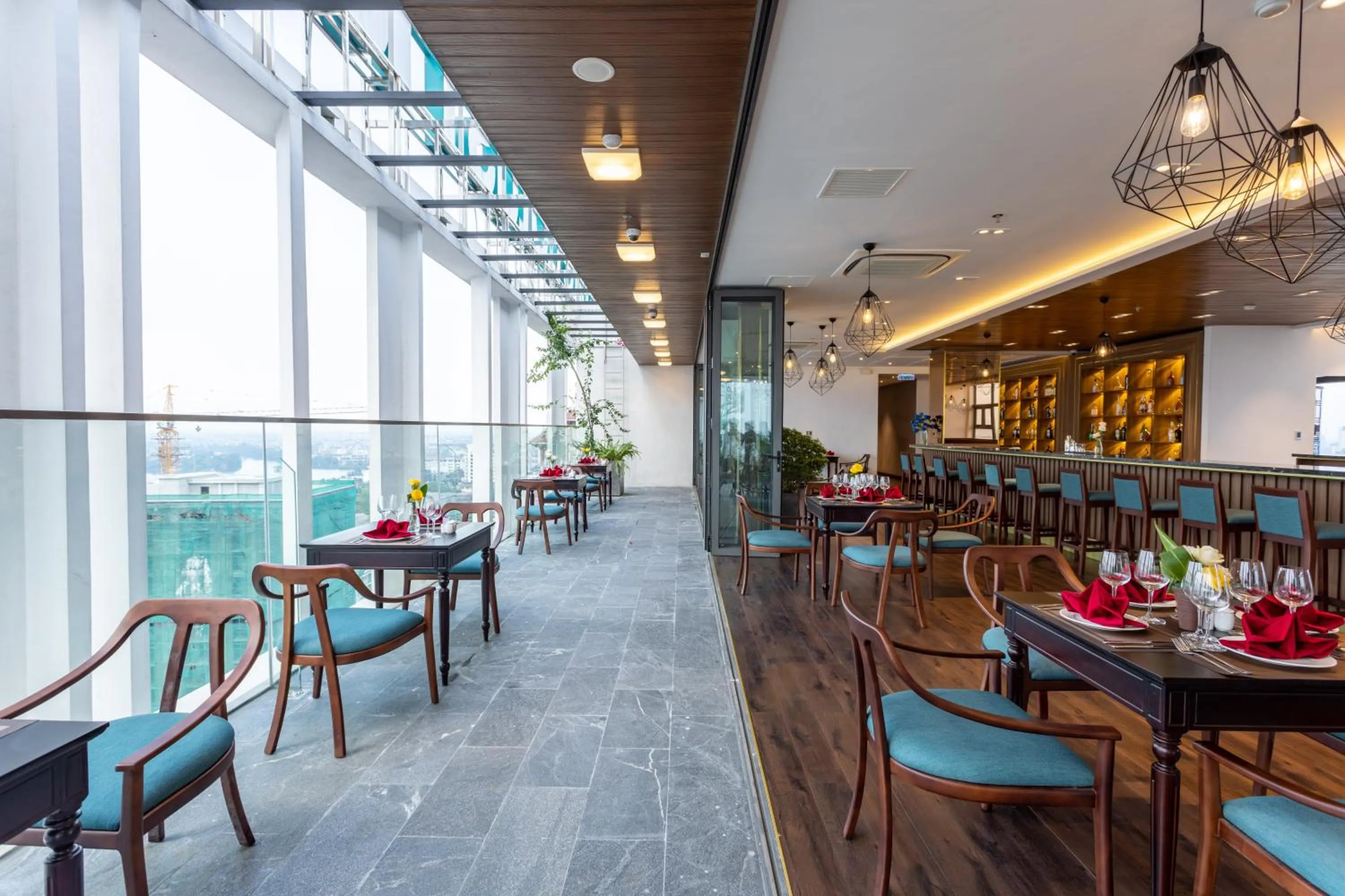 Lounge or bar in White Lotus Hue Hotel