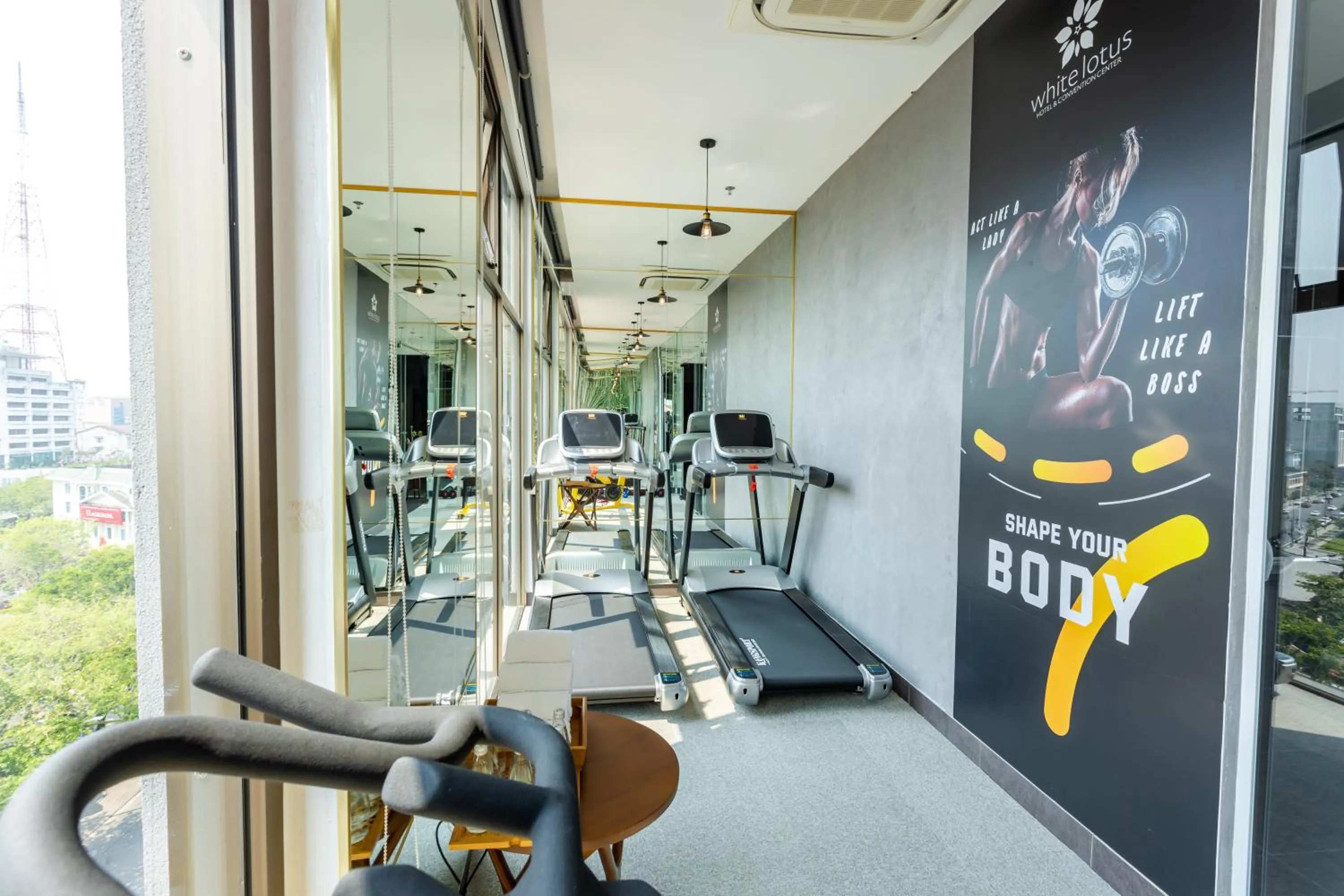 Fitness centre/facilities in White Lotus Hue Hotel