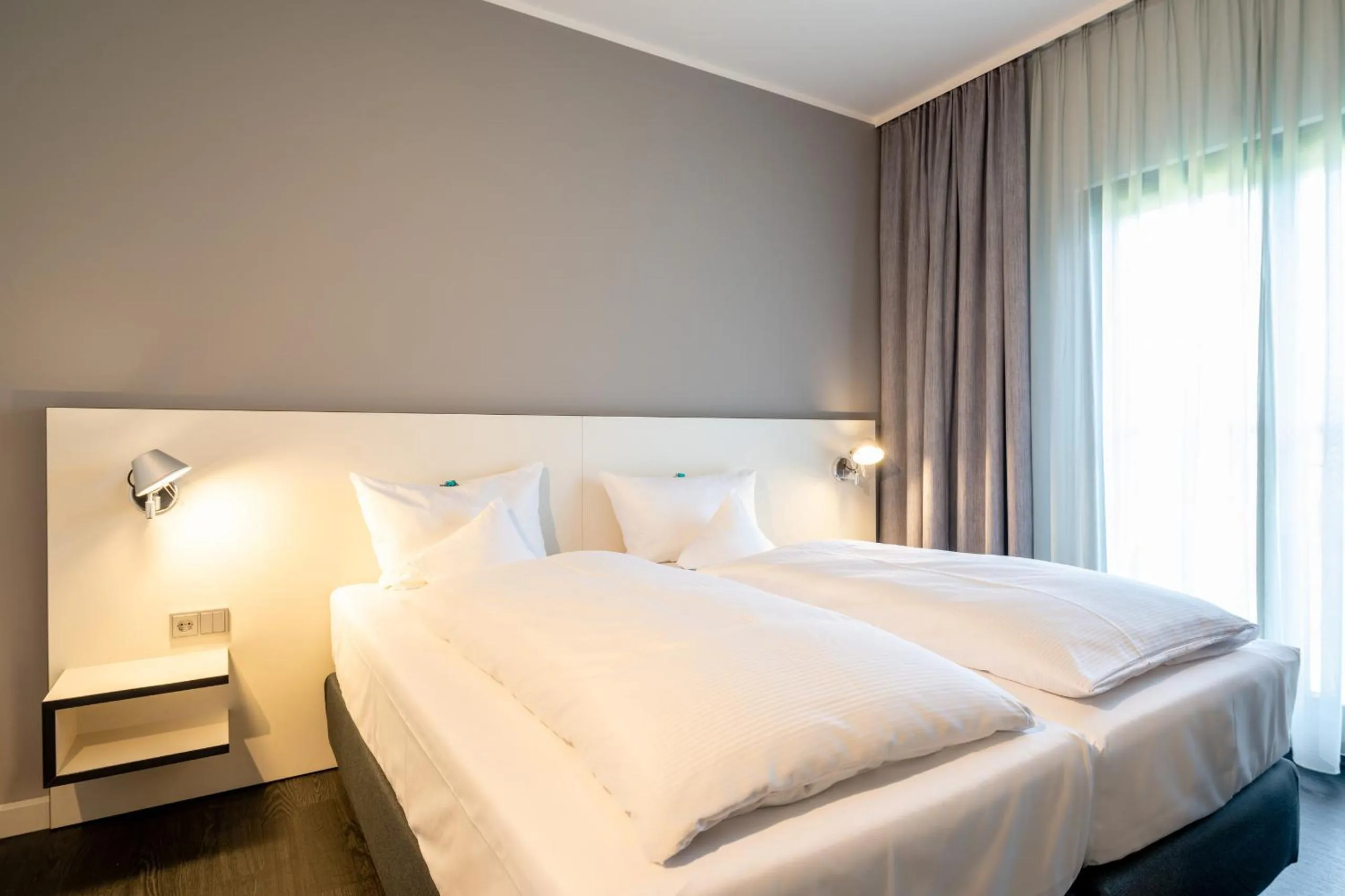 Photo of the whole room, Bed in Dresdner Tor Süd