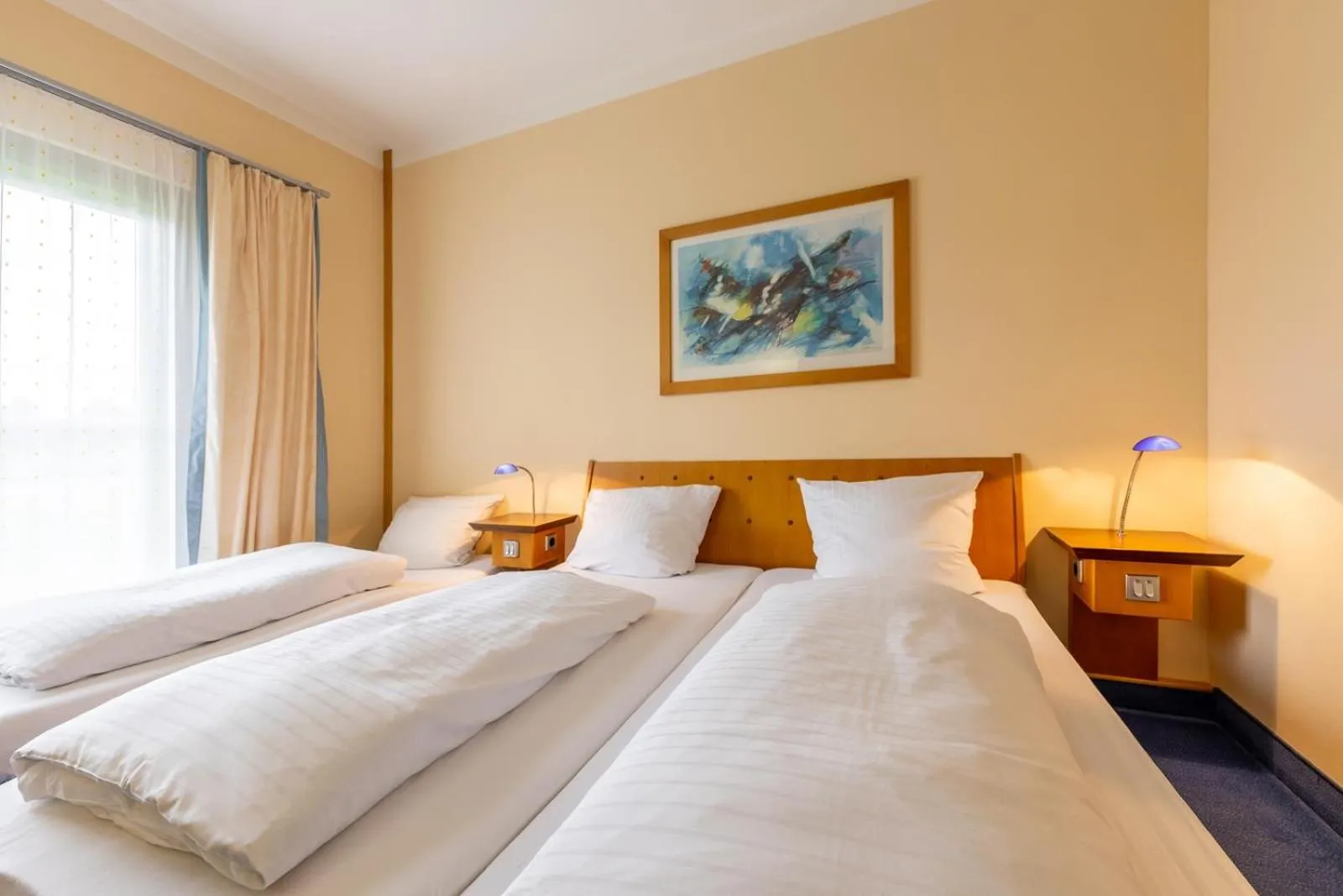 Photo of the whole room, Bed in Dresdner Tor Süd