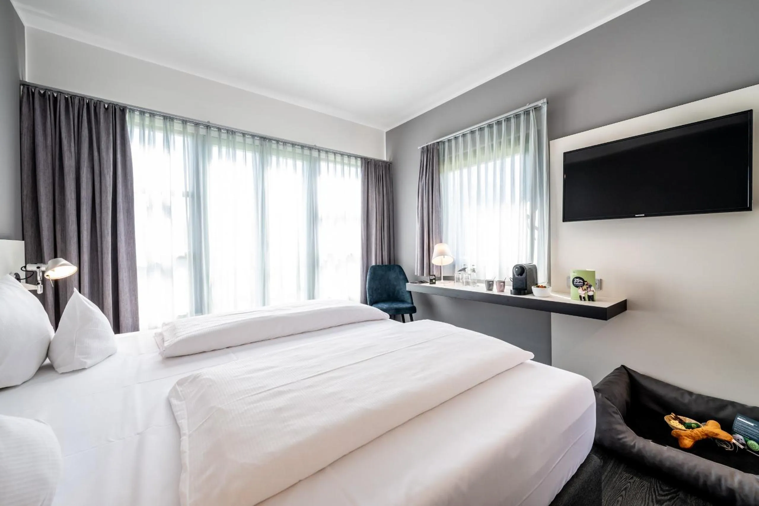 Photo of the whole room, Bed in Dresdner Tor Süd