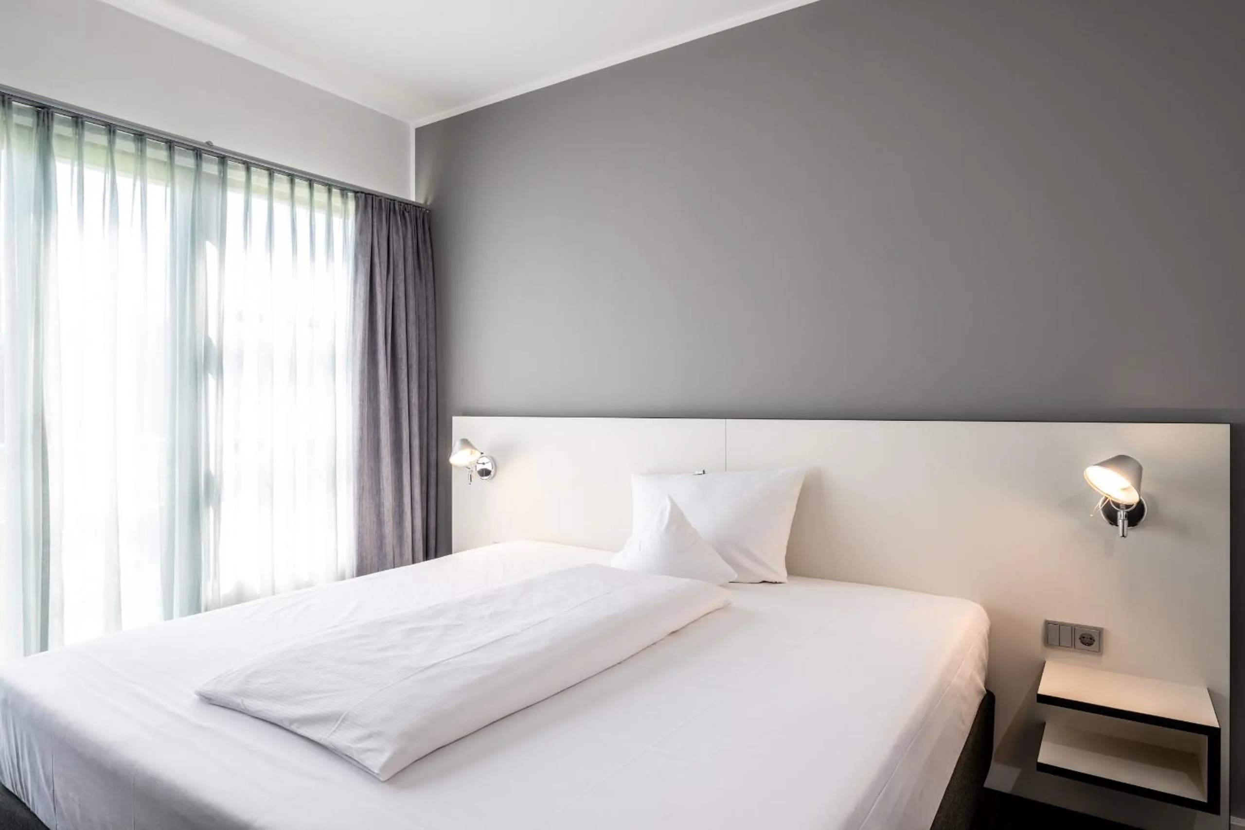 Photo of the whole room, Bed in Dresdner Tor Süd