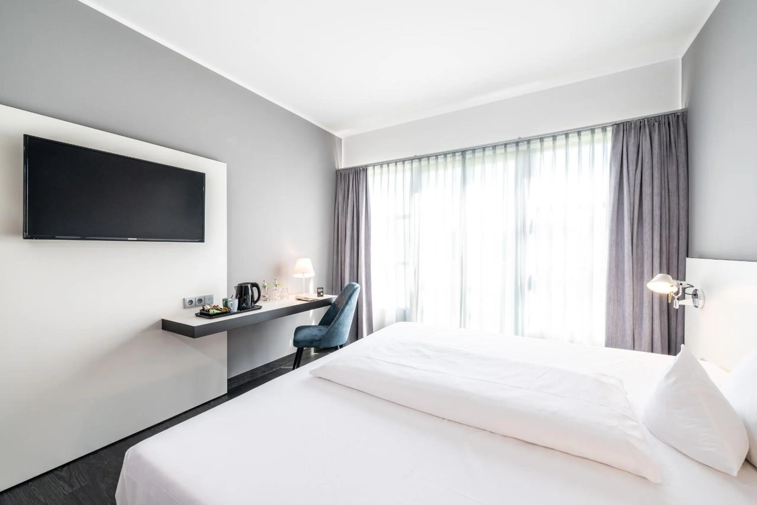 Photo of the whole room, Bed in Dresdner Tor Süd