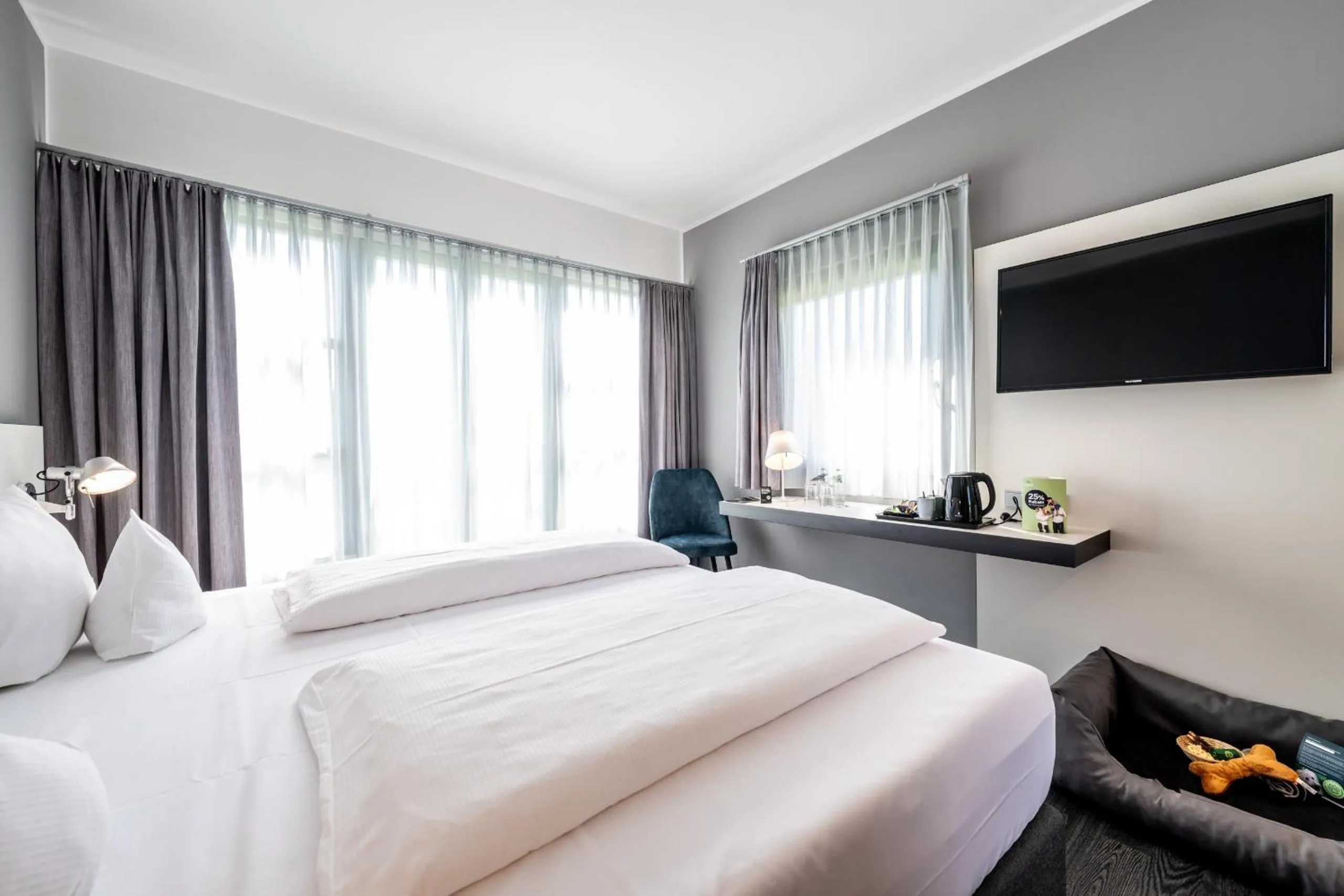 Photo of the whole room, Bed in Dresdner Tor Süd