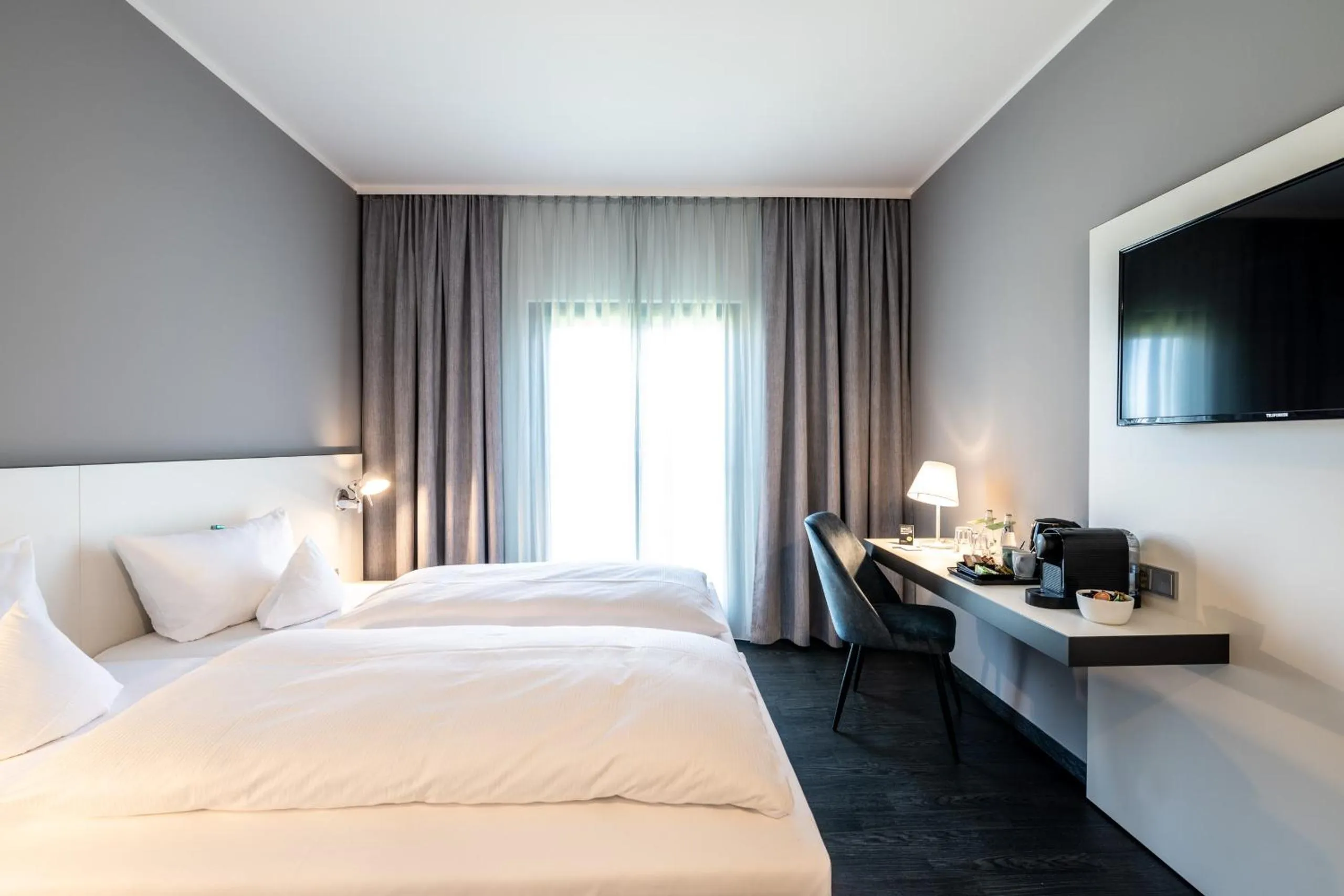 Photo of the whole room, Bed in Dresdner Tor Süd