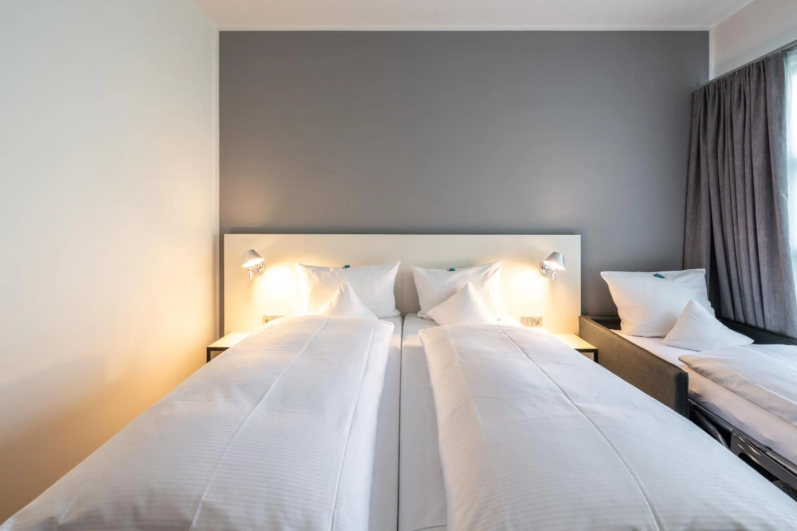 Photo of the whole room, Bed in Dresdner Tor Süd