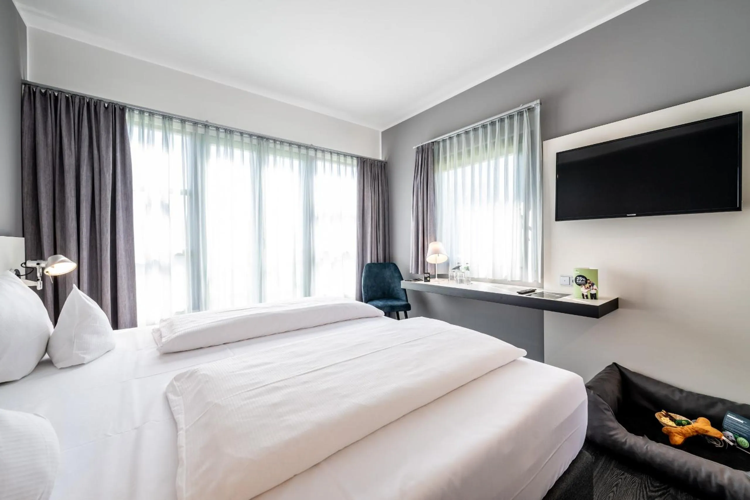 Photo of the whole room, Bed in Dresdner Tor Süd