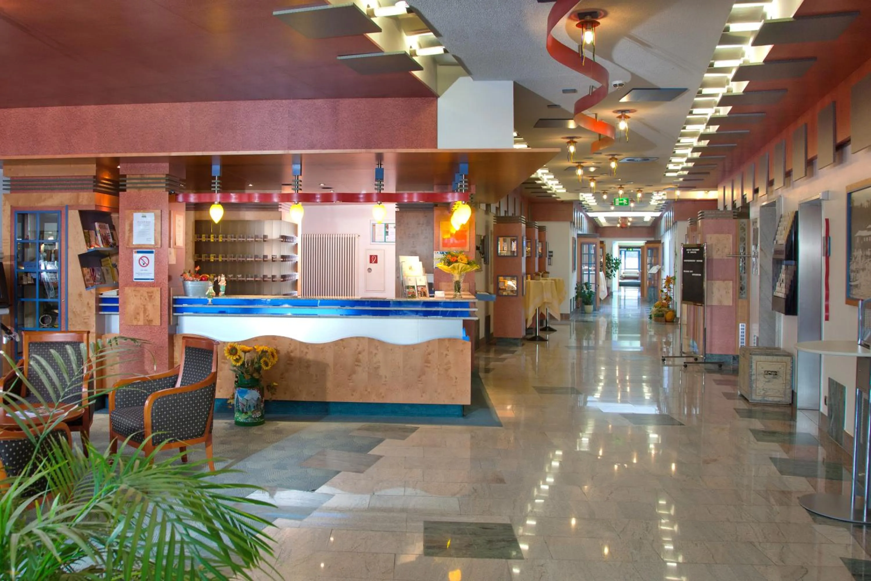 Lobby or reception in Posthotel Rotenburg