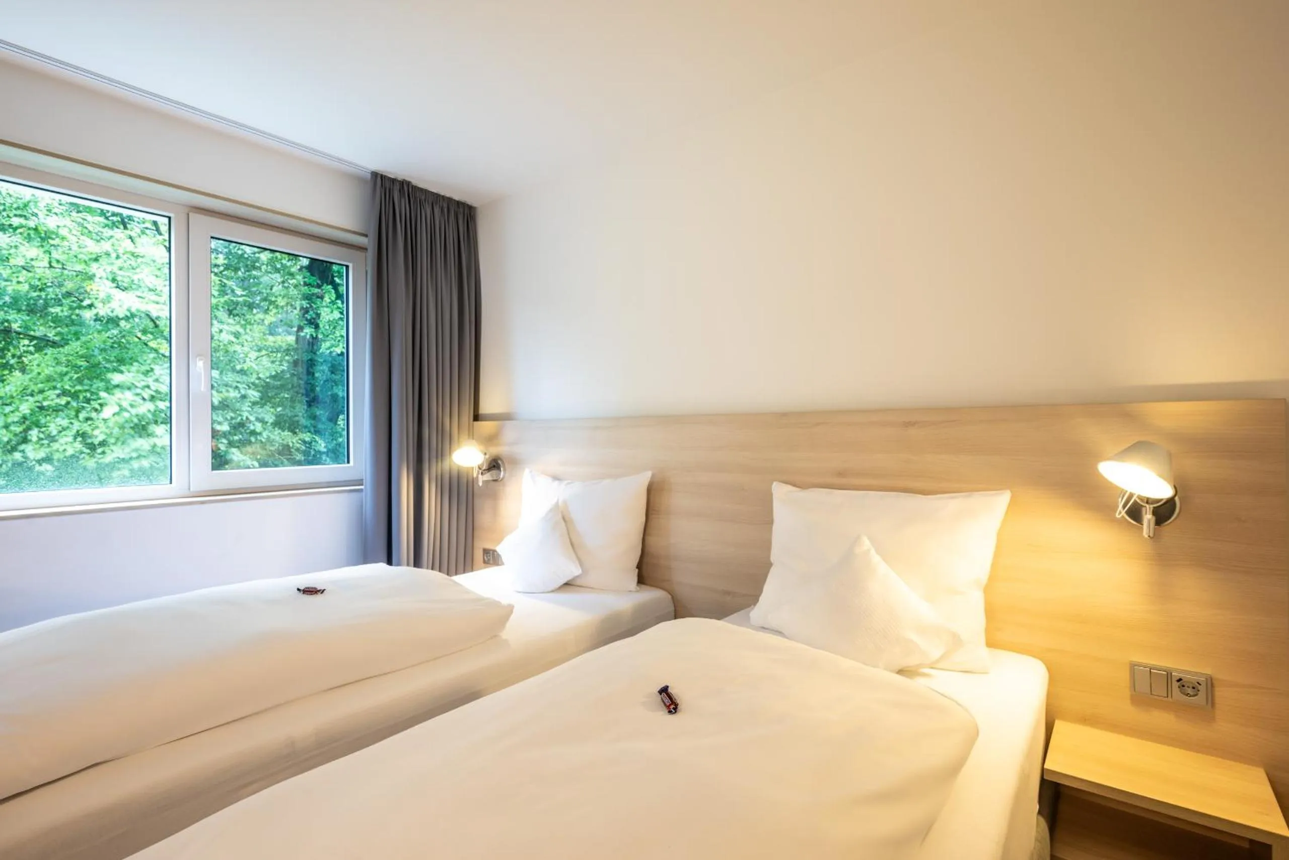 Bed in Serways Hotel Bruchsal West