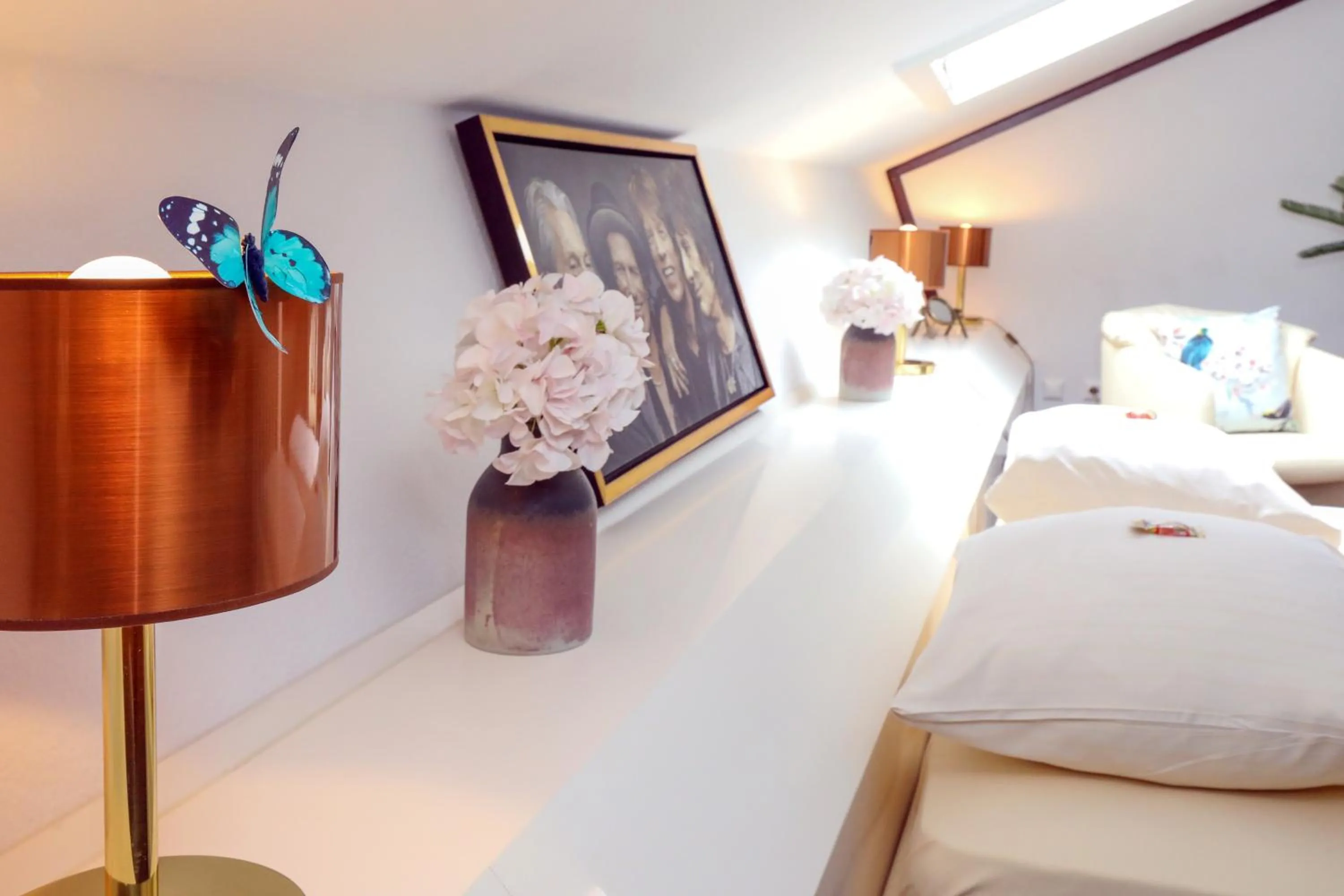 Bed in City-Hotel Aschaffenburg