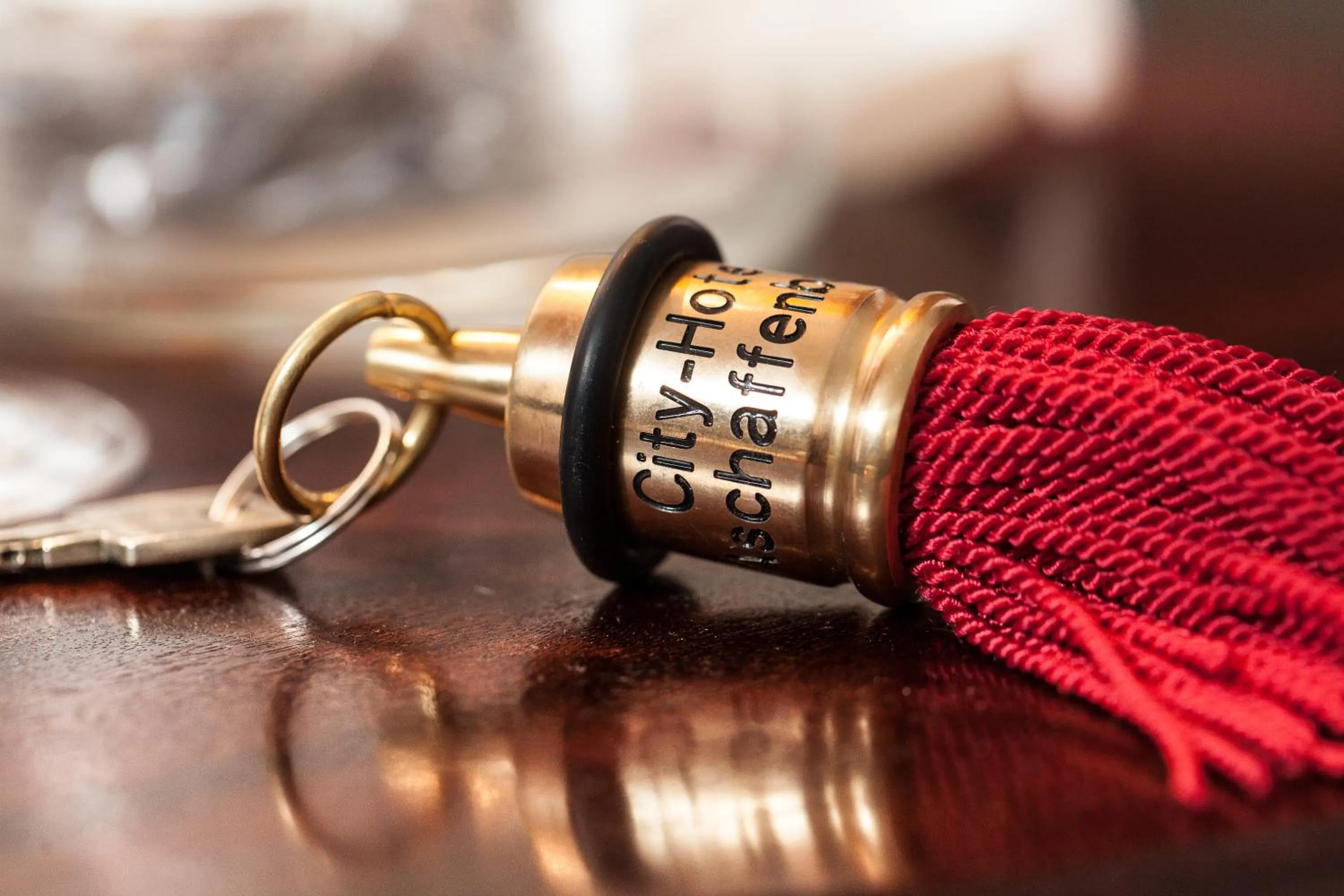 Lobby or reception in City-Hotel Aschaffenburg