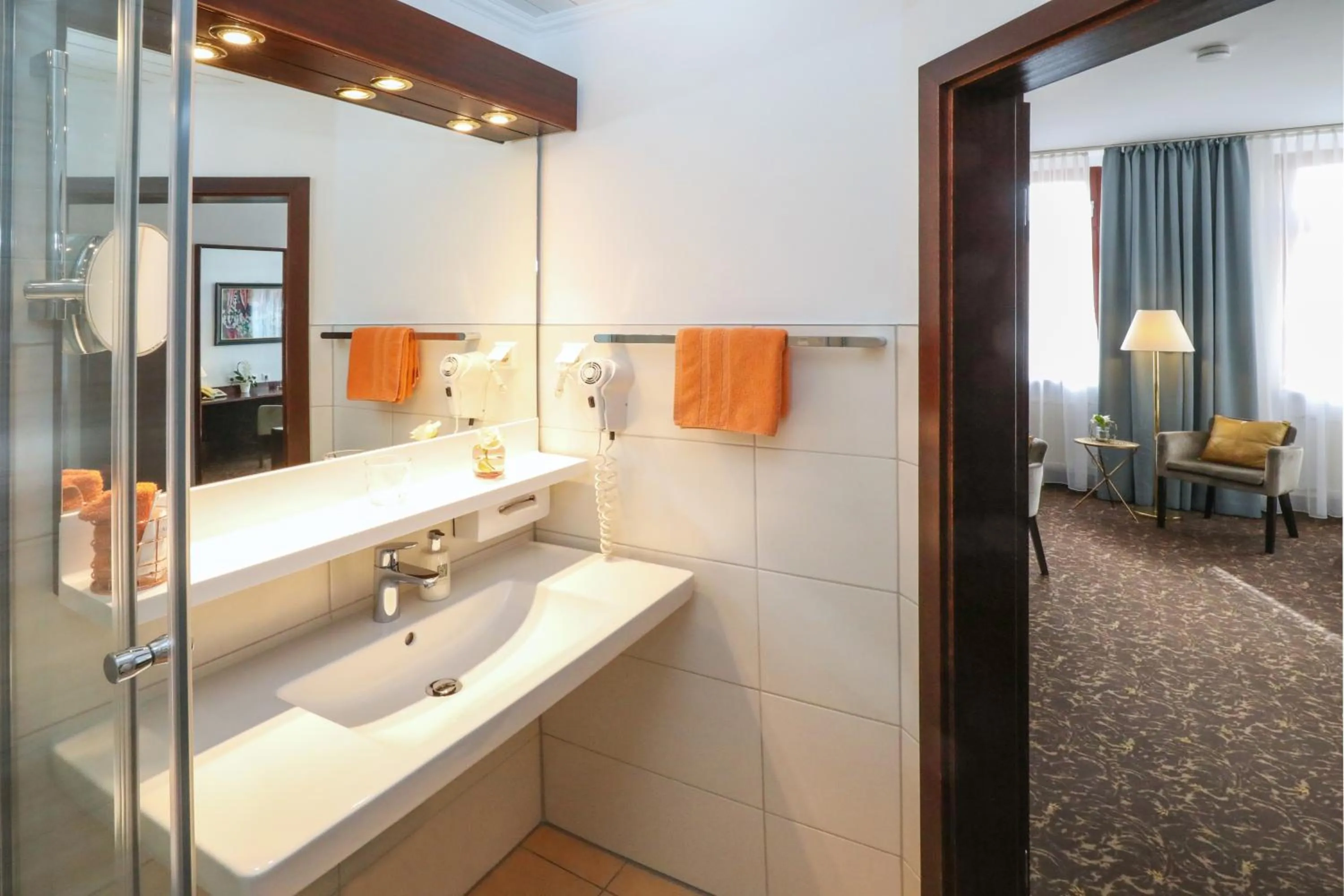 Toilet in City-Hotel Aschaffenburg