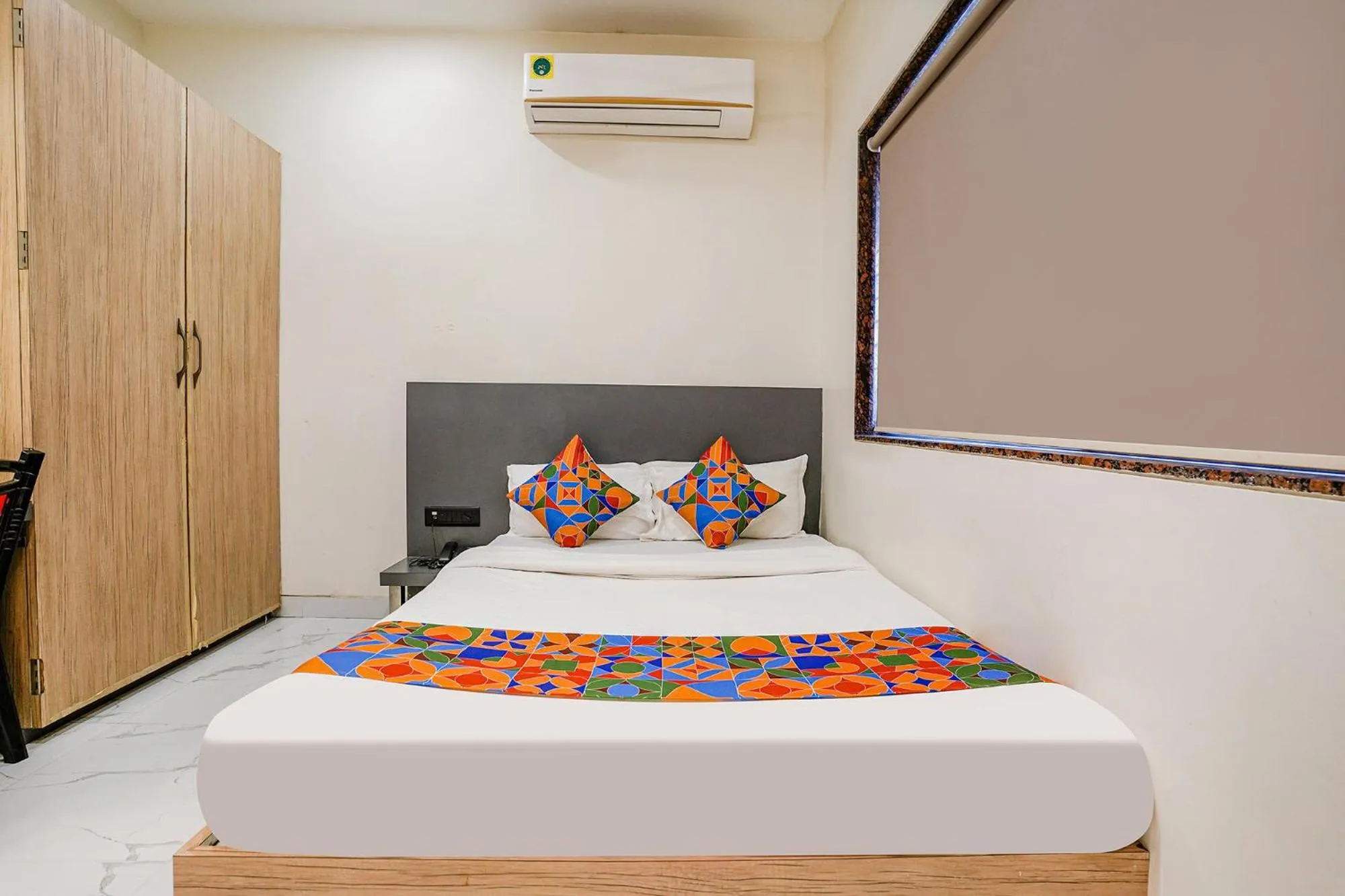 Bed in FabHotel Ansh