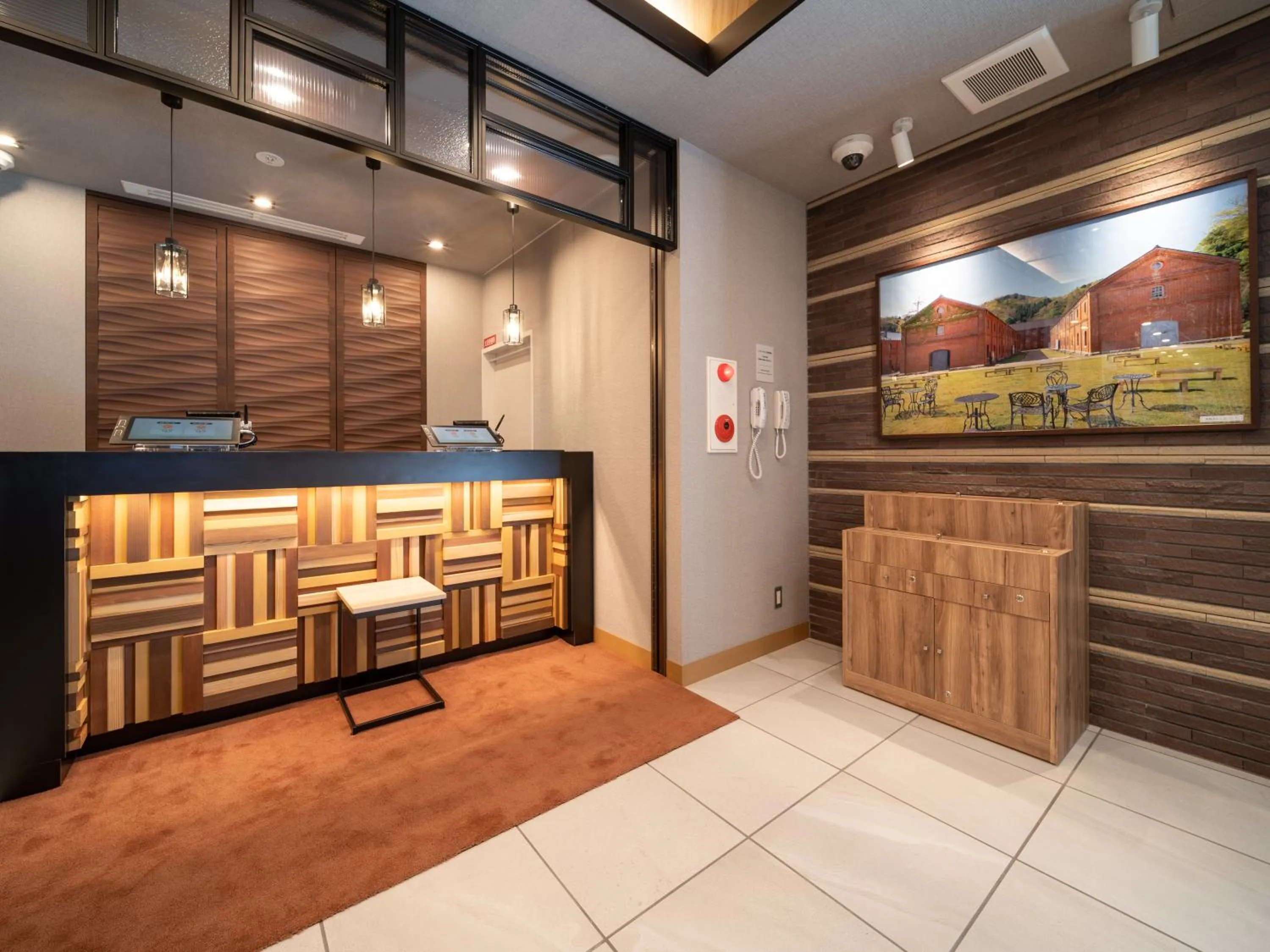 Lobby or reception in Super Hotel Higashi-Maizuru