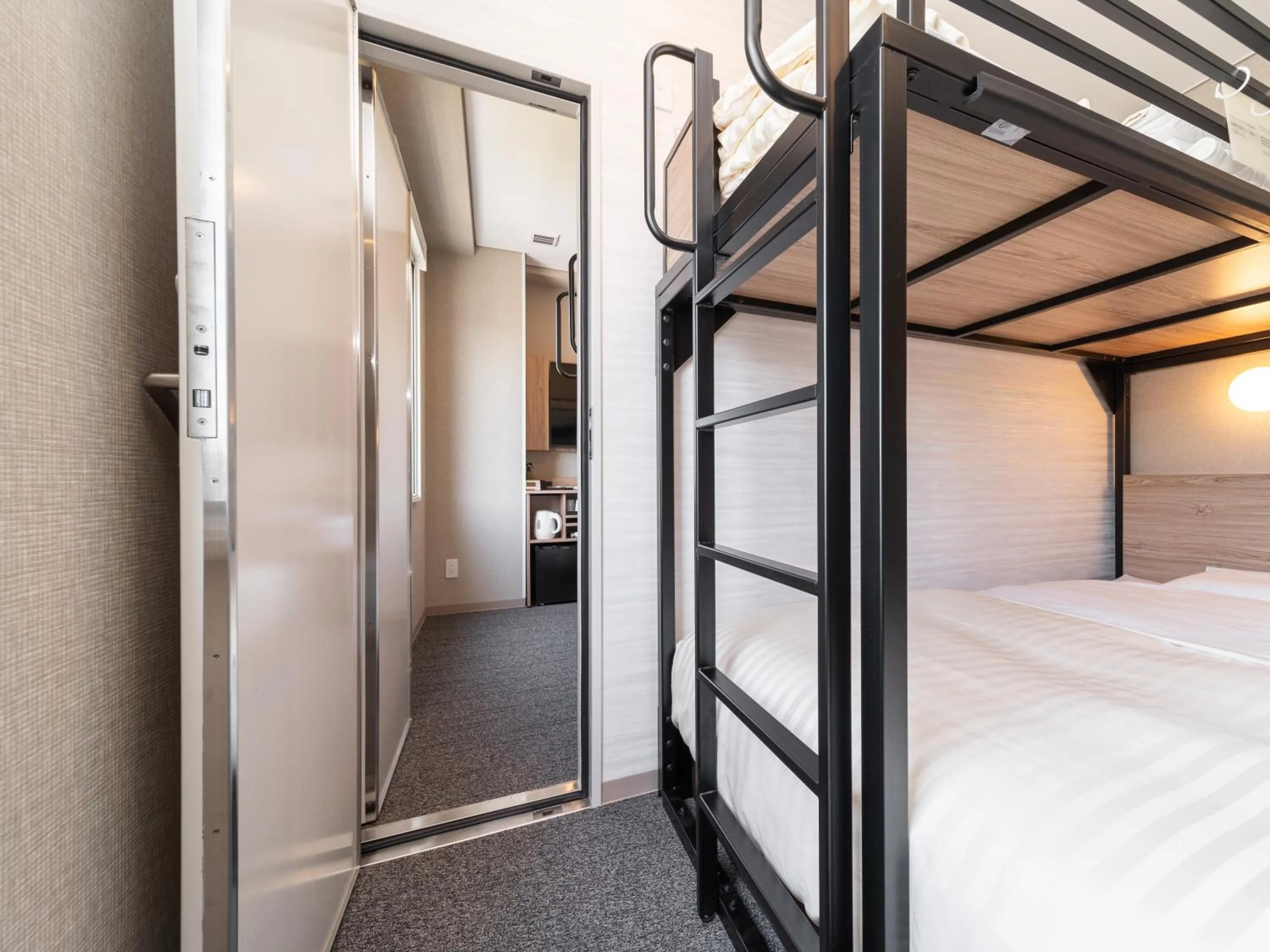 bunk bed, Bed in Super Hotel Higashi-Maizuru