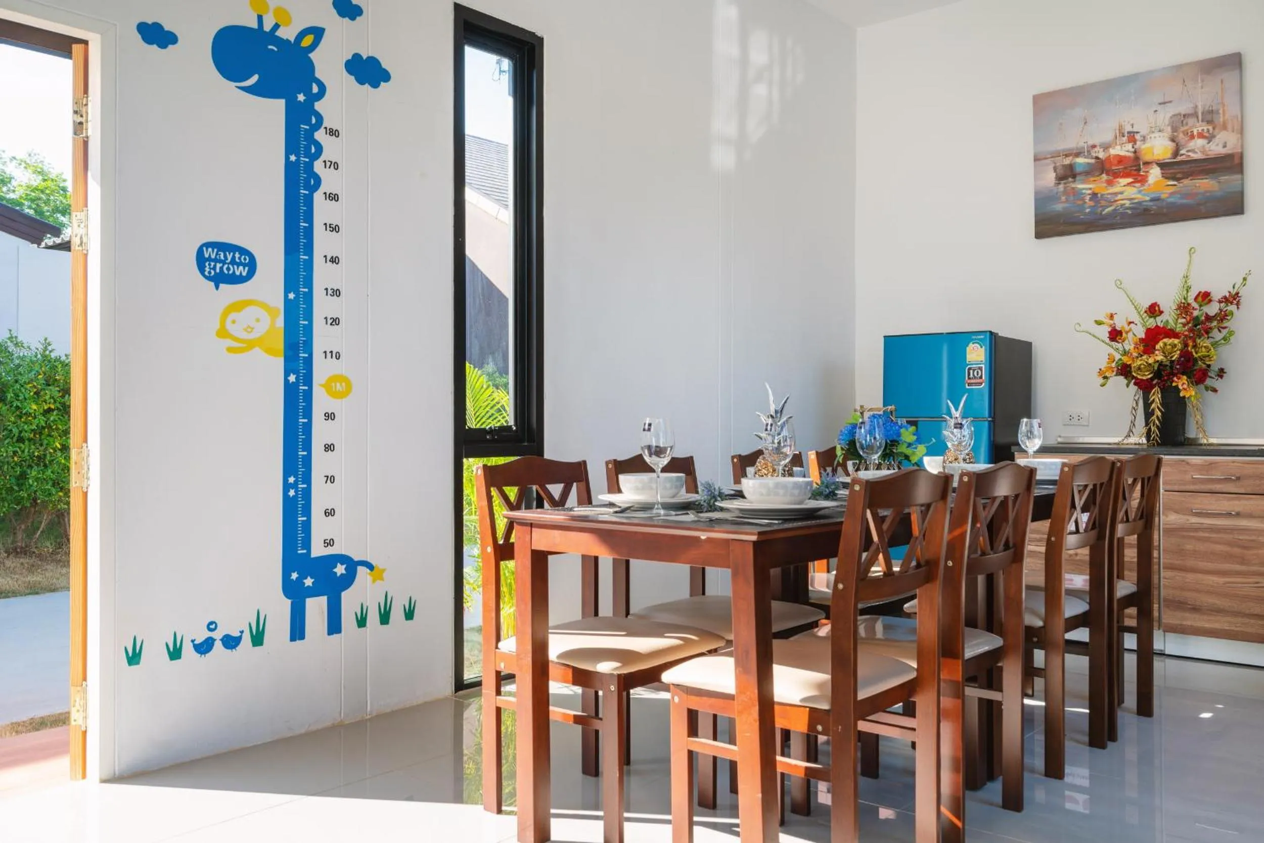 Kitchen or kitchenette in Thames Tara Private Pool Villa Rawai Phuket