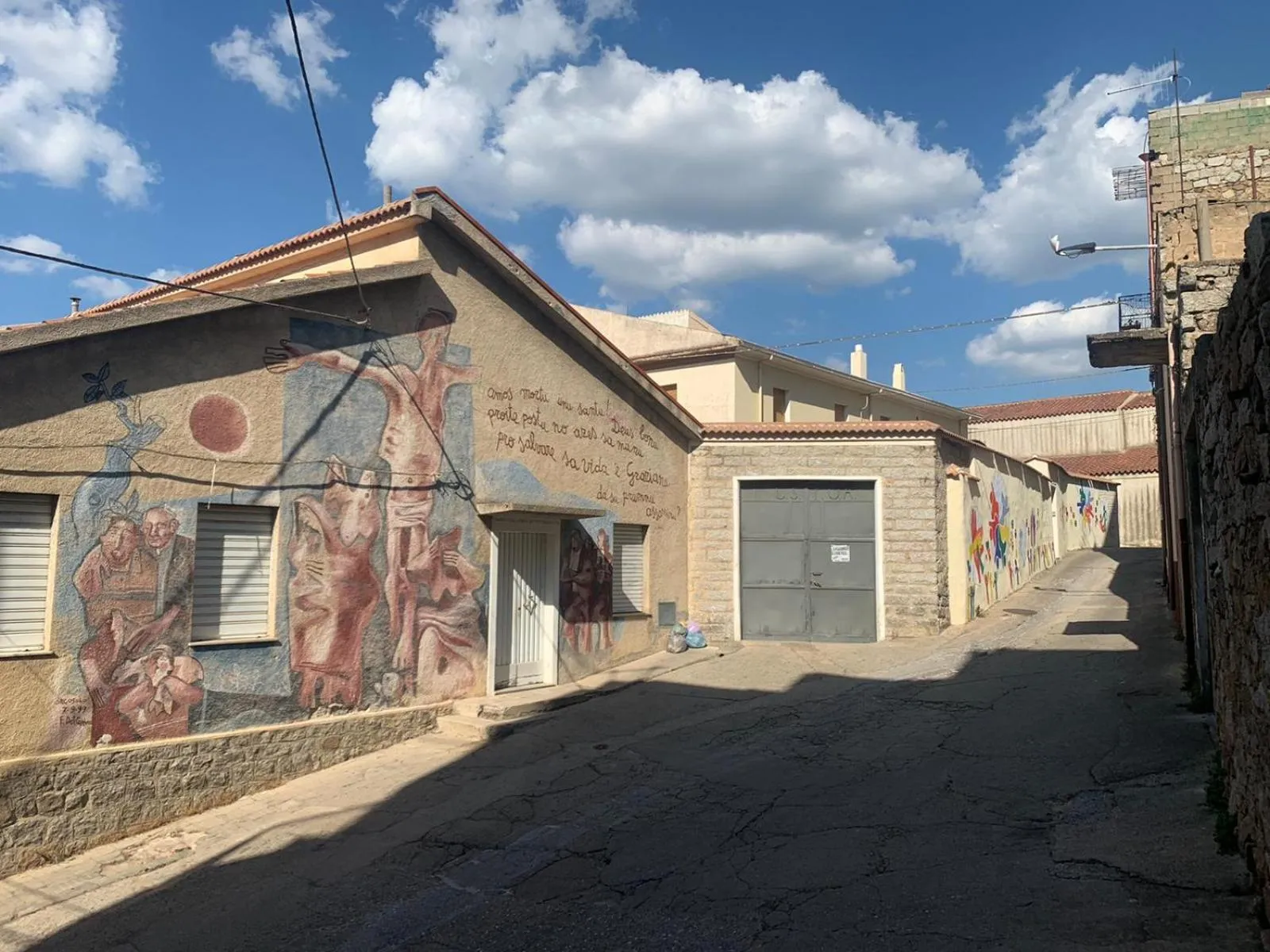 Neighbourhood in Orgosolo B&B Sardegna