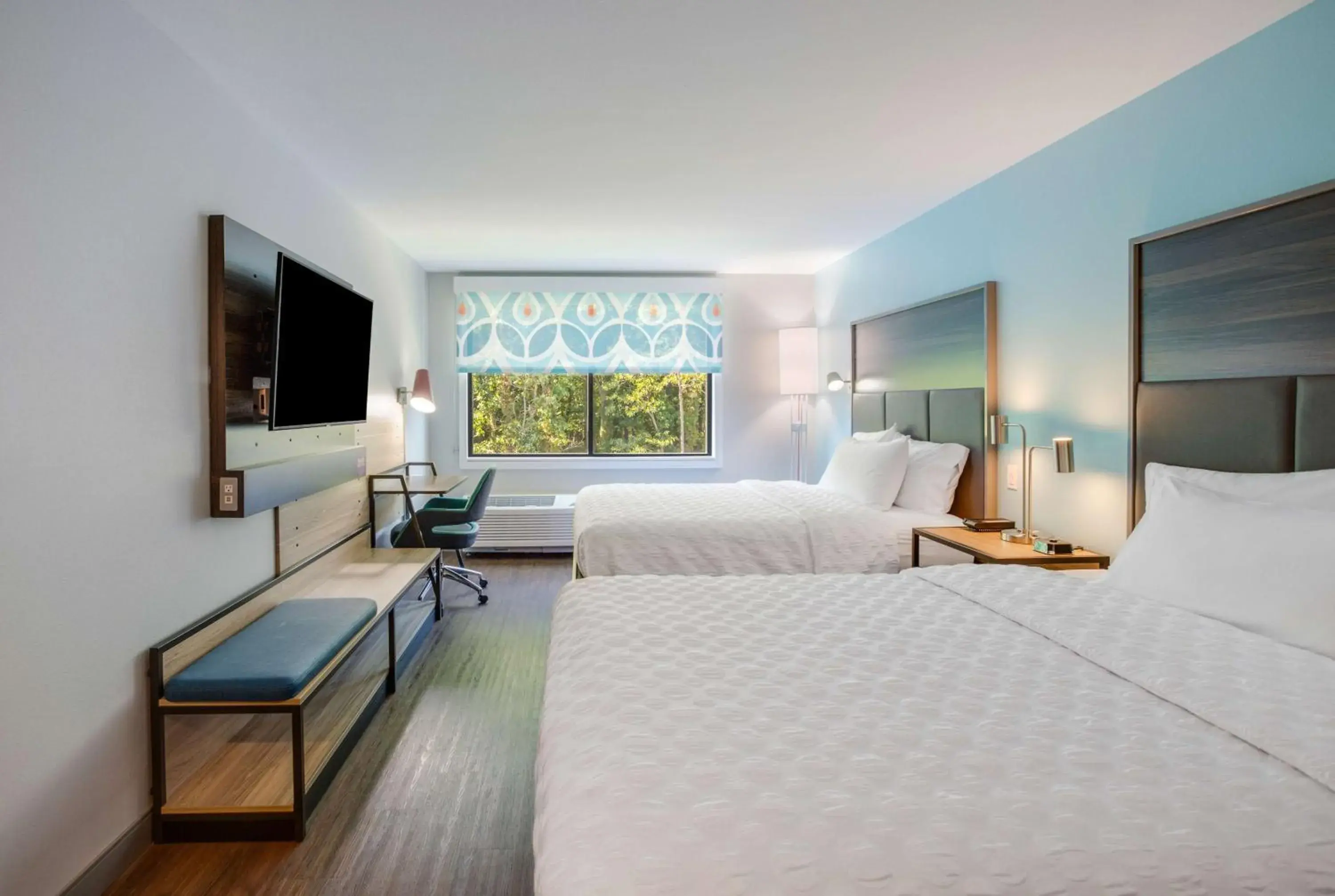 Queen Room with Two Queen Beds in Tru By Hilton Saint Joseph Queen Room with Two Queen Beds in Tru By Hilton Saint Joseph