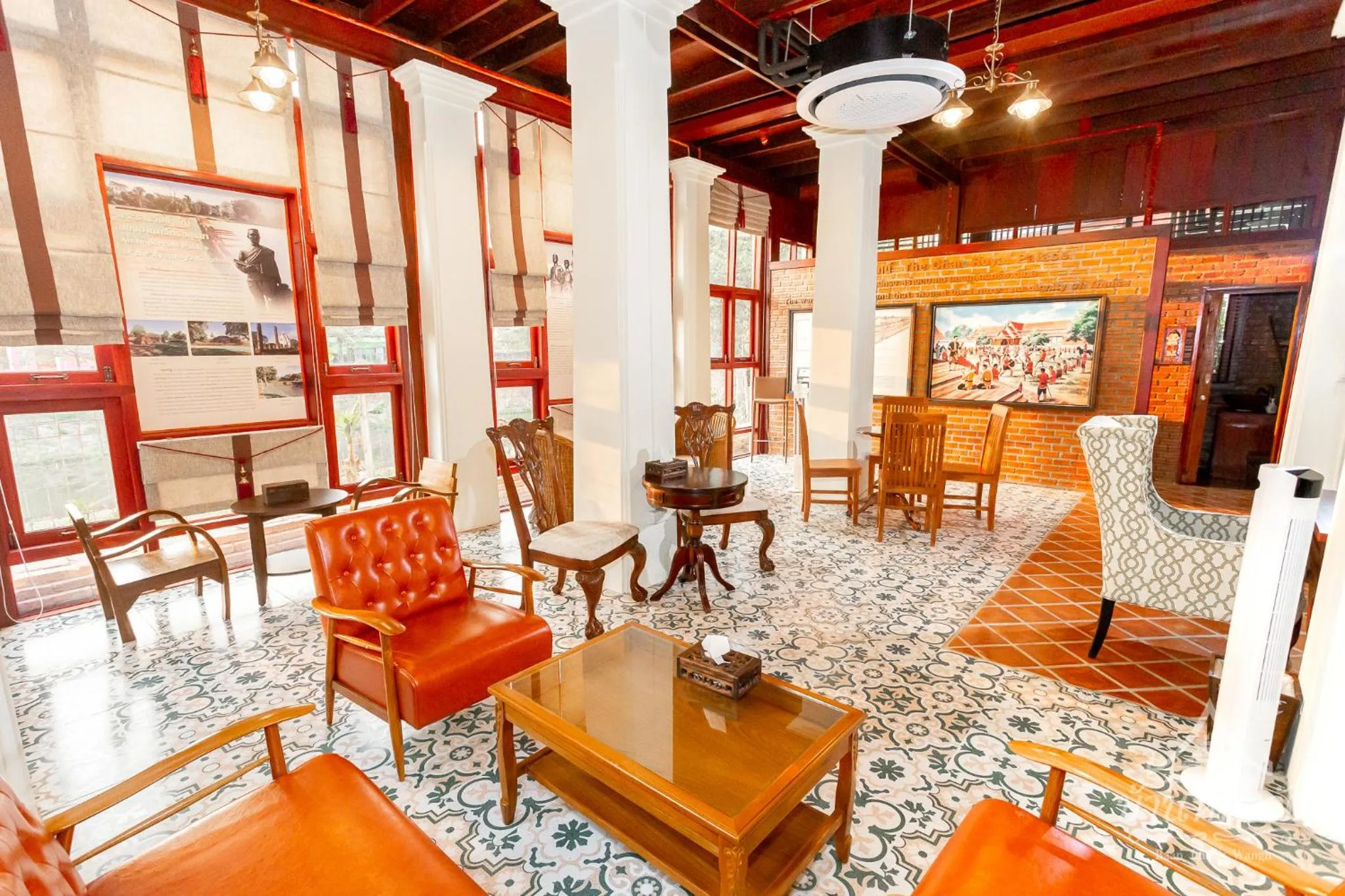 Lobby or reception in Baan Lhang Wangh บ้านหลังวัง