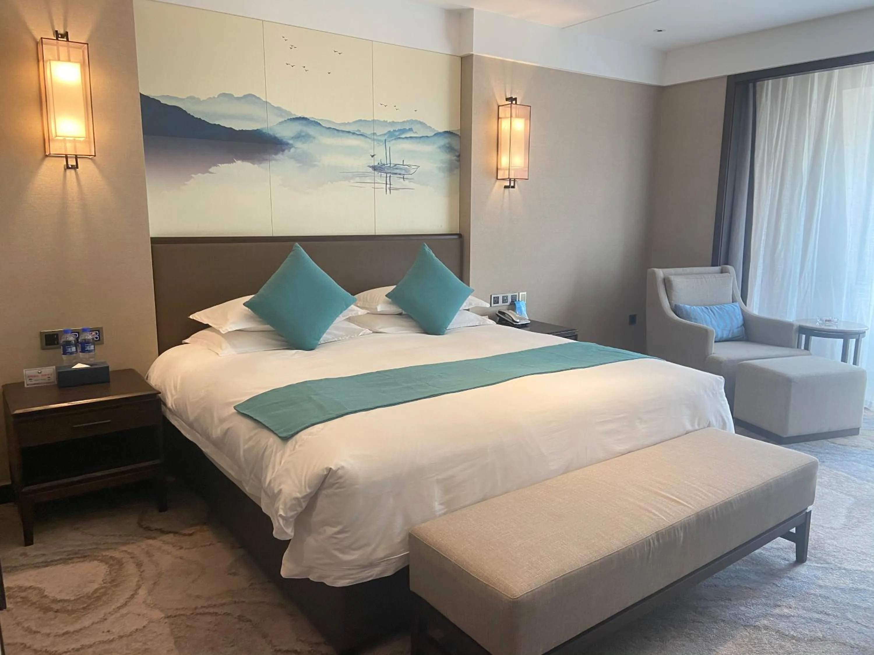 Bedroom, Bed in SSAW Boutique Hotel Lishui Jiarui