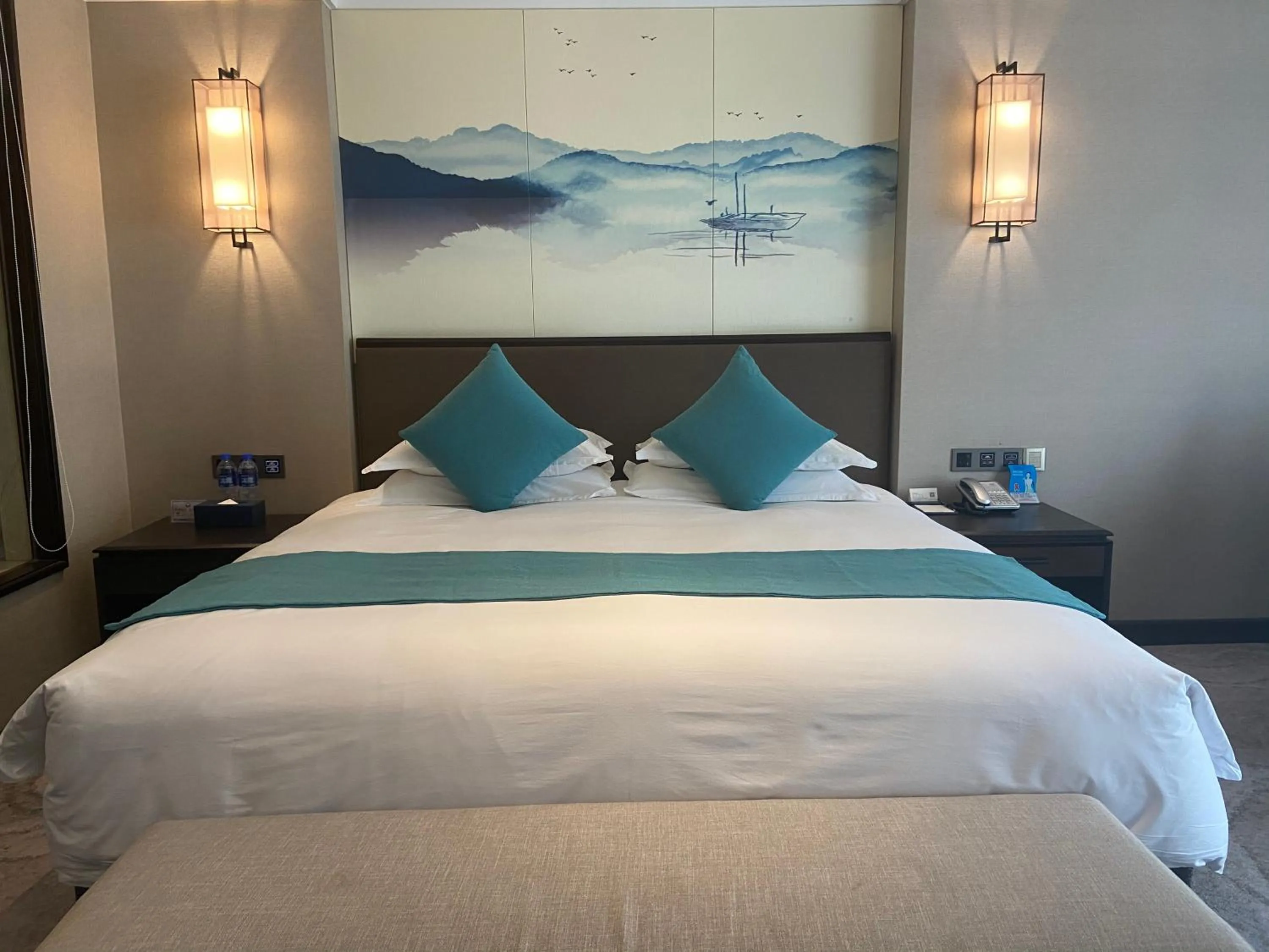 Bedroom, Bed in SSAW Boutique Hotel Lishui Jiarui