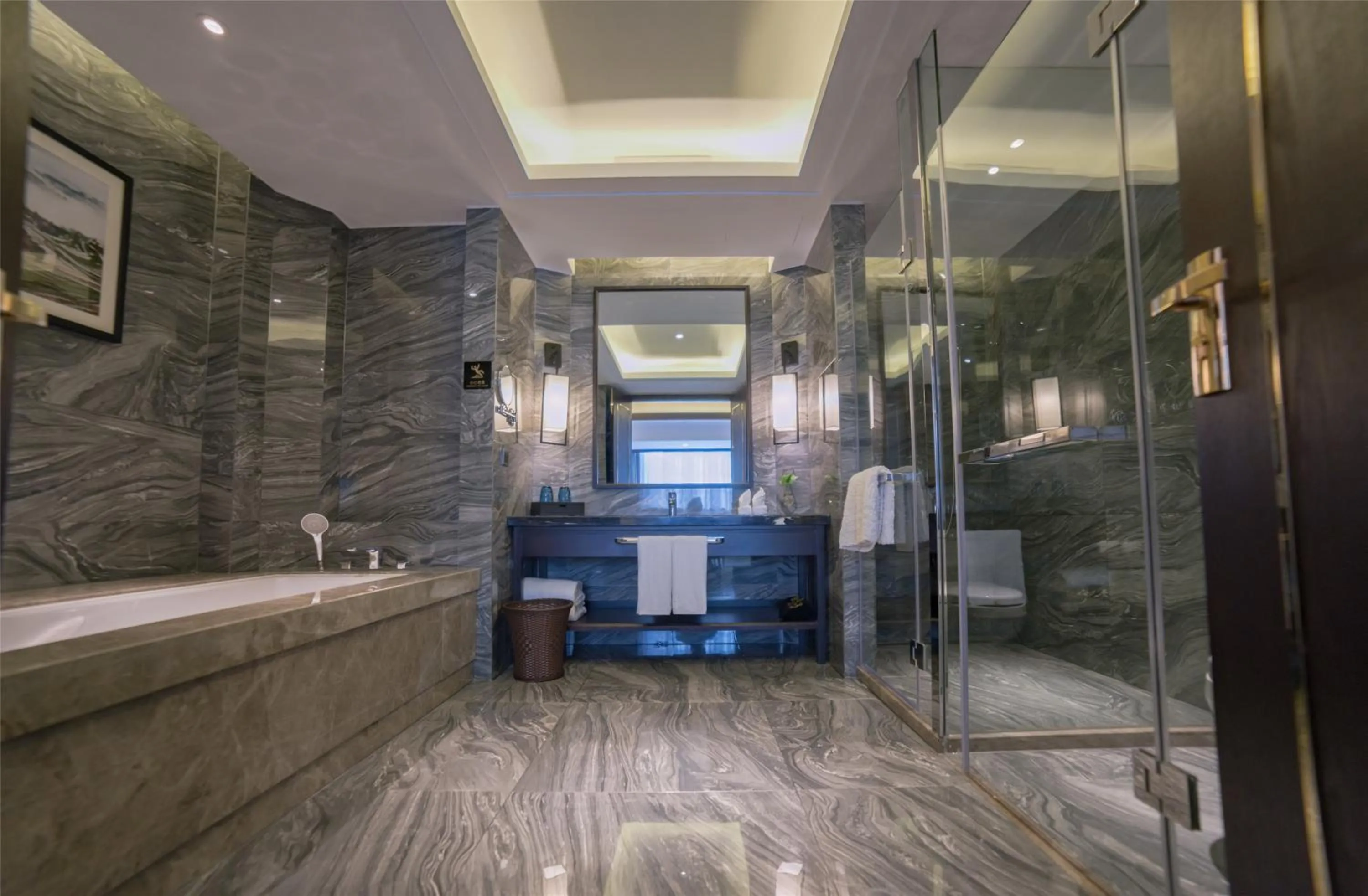 Bathroom in SSAW Boutique Hotel Lishui Jiarui