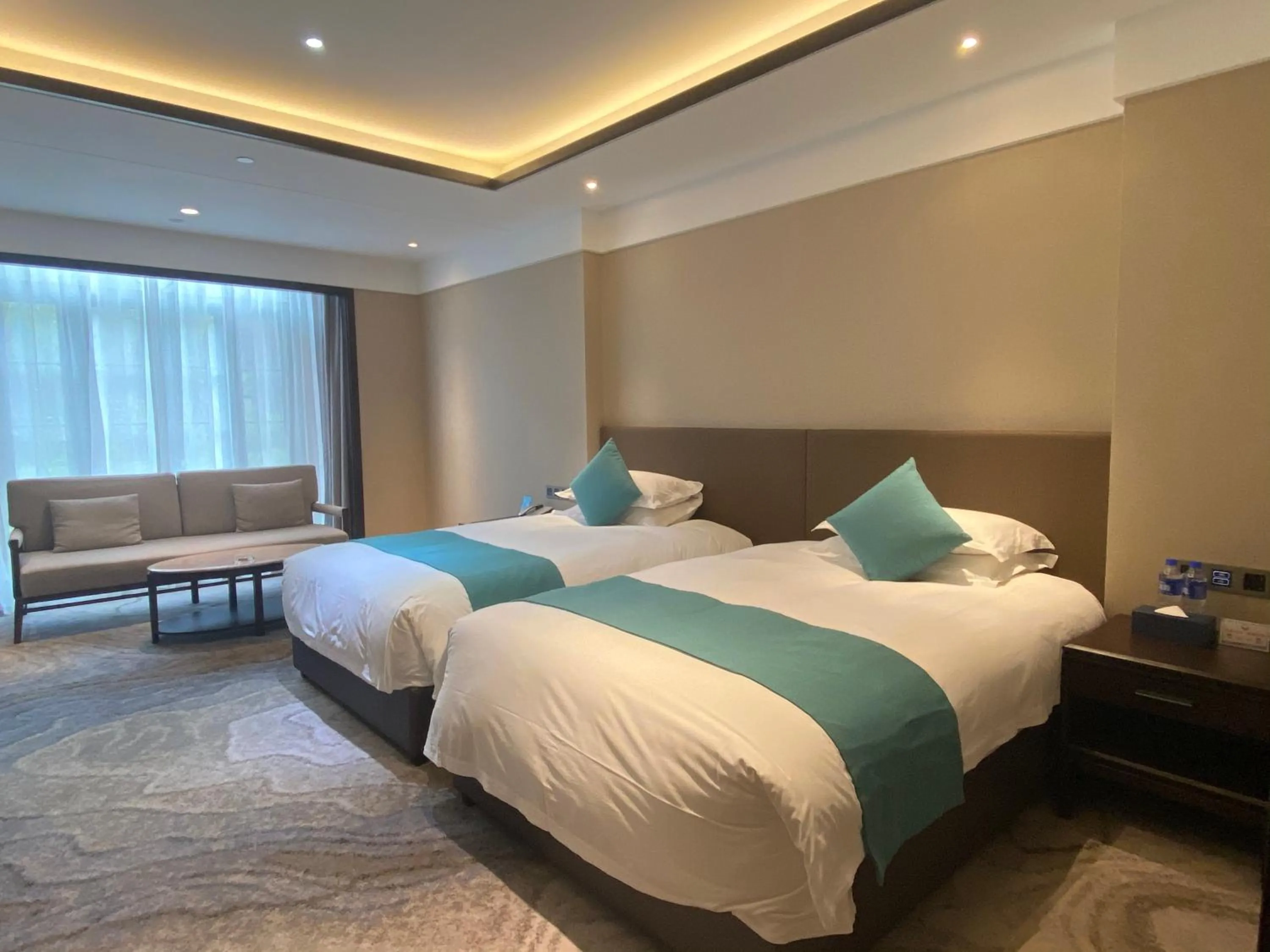 Bedroom, Bed in SSAW Boutique Hotel Lishui Jiarui