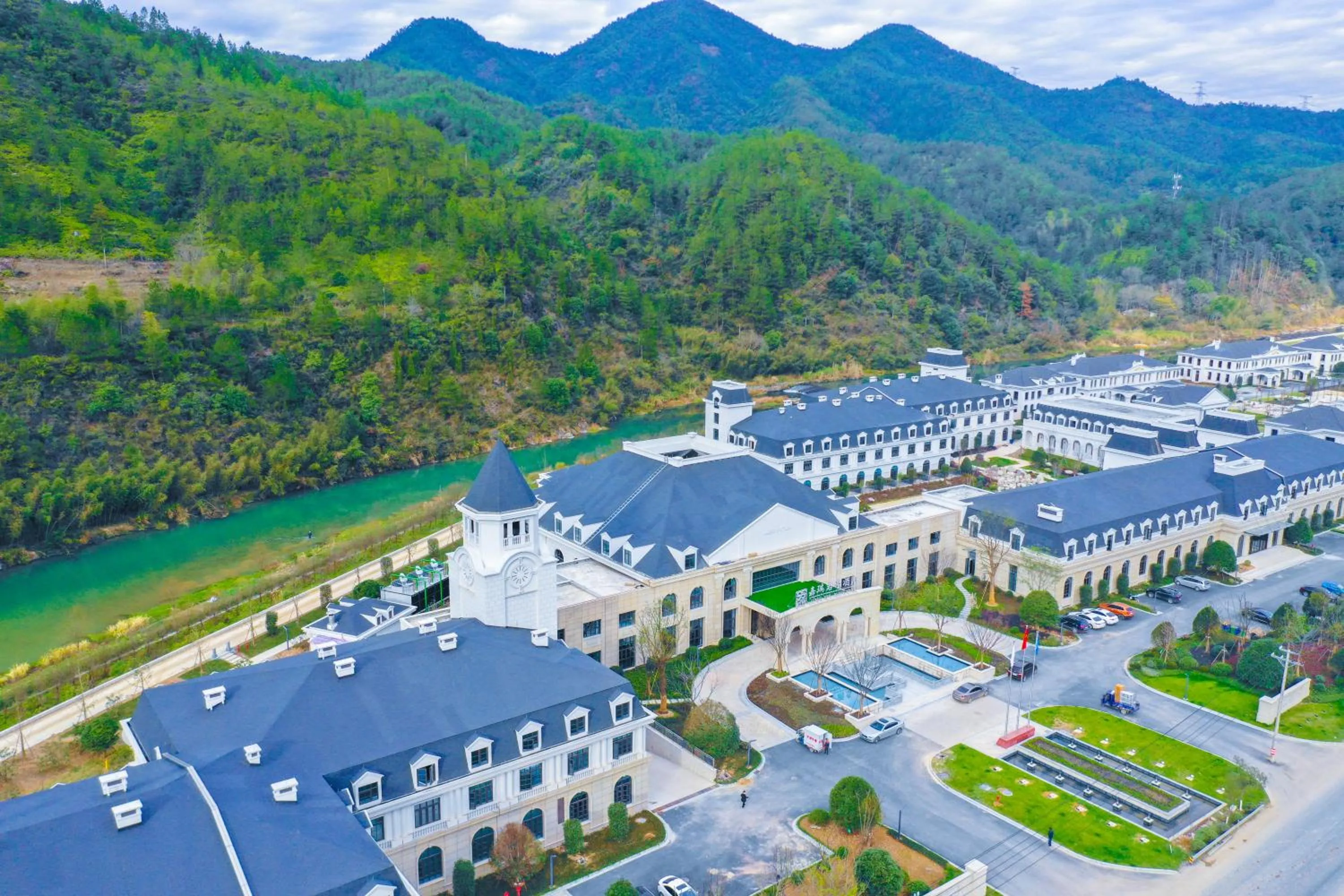 Bird's eye view in SSAW Boutique Hotel Lishui Jiarui