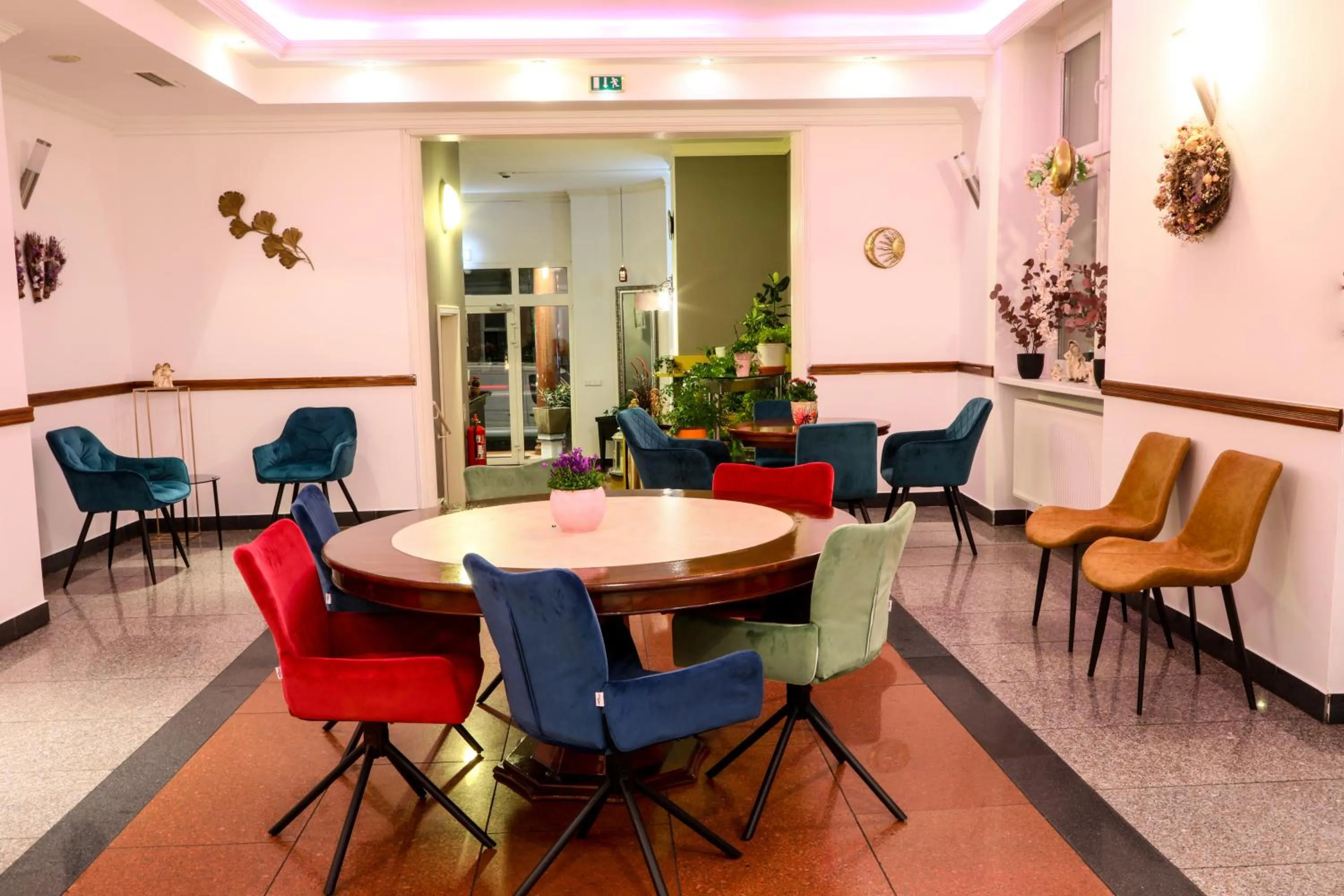 Seating area in Hotel Karlshorst