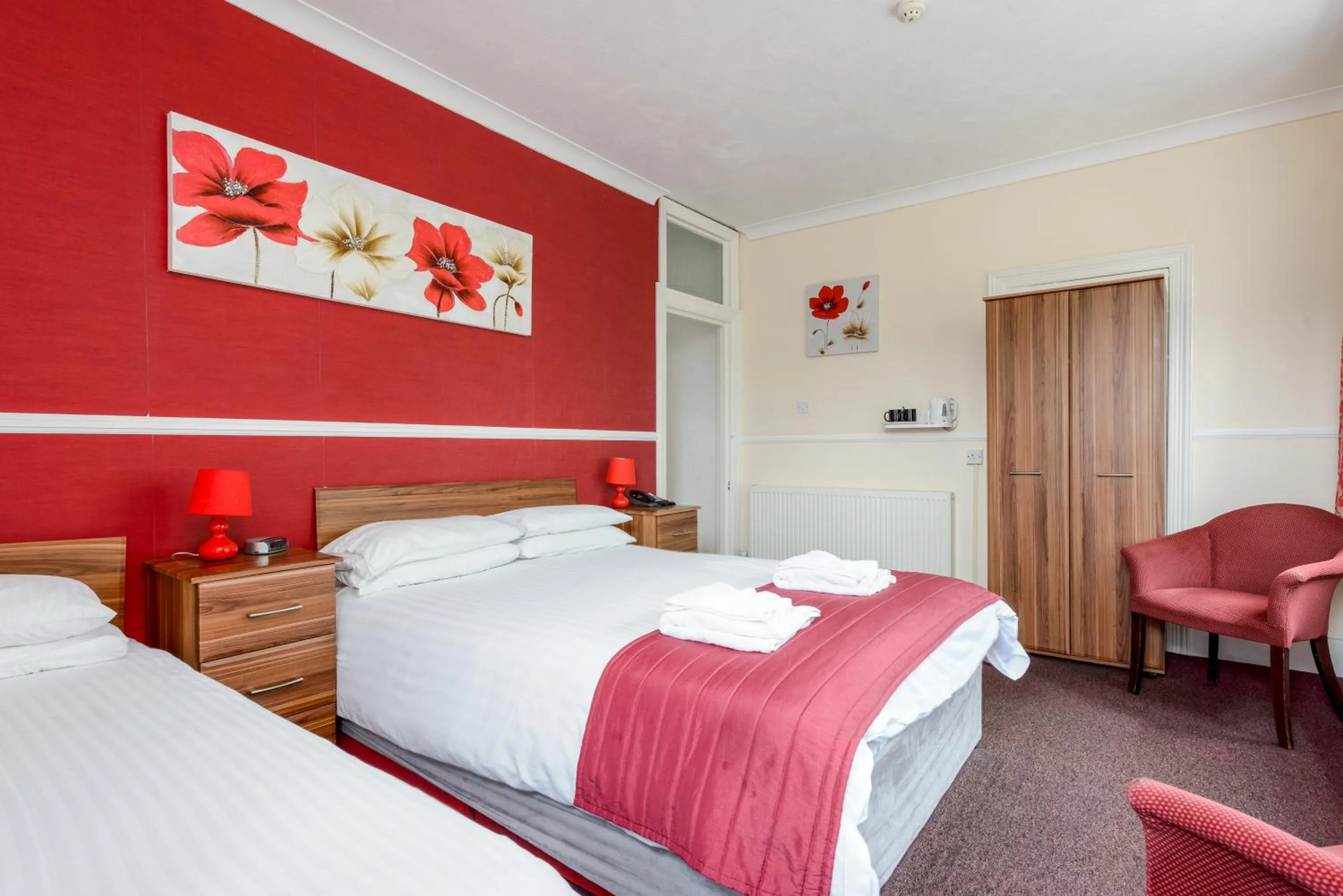 Bed in Daish's Hotel