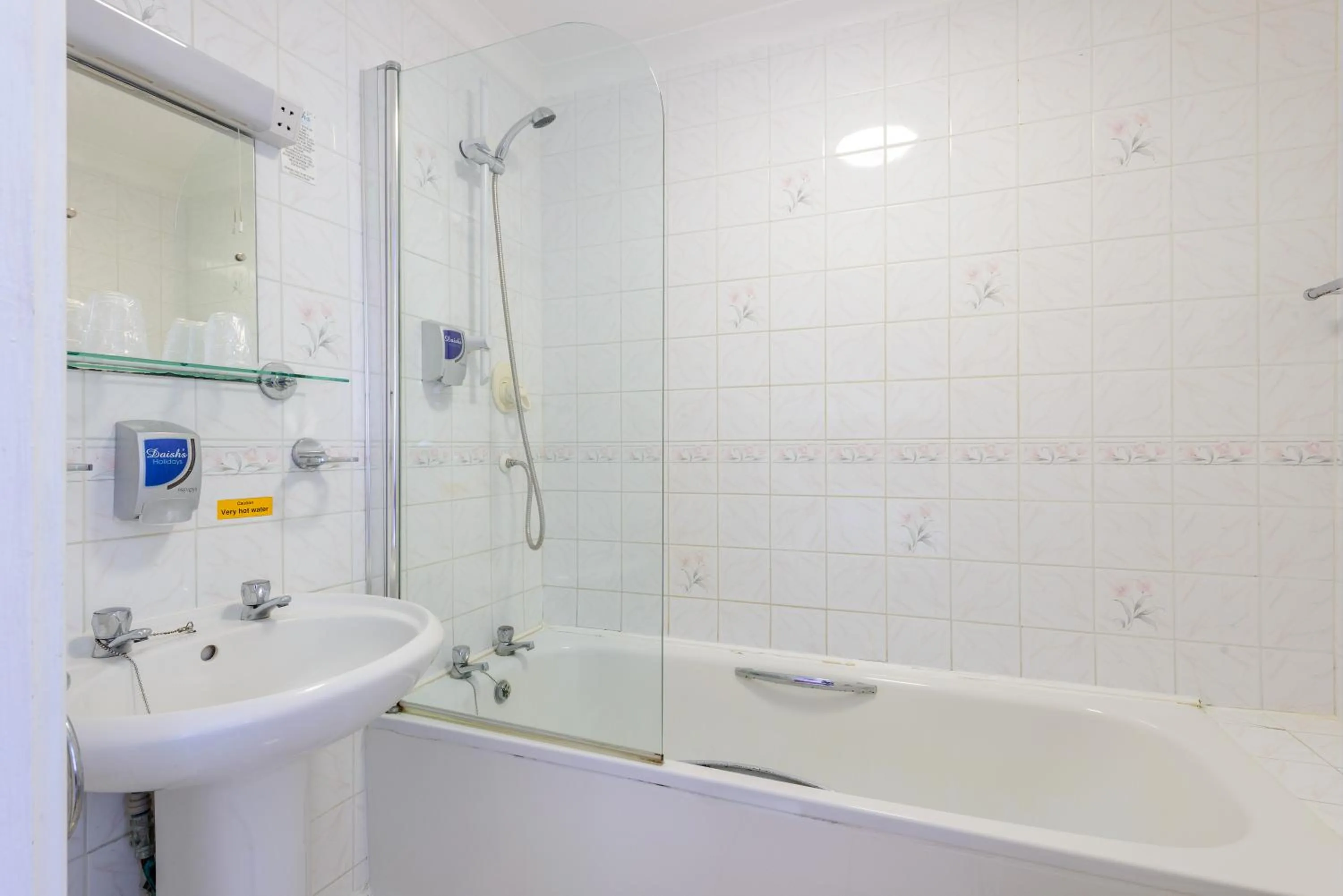 Shower in Daish's Hotel