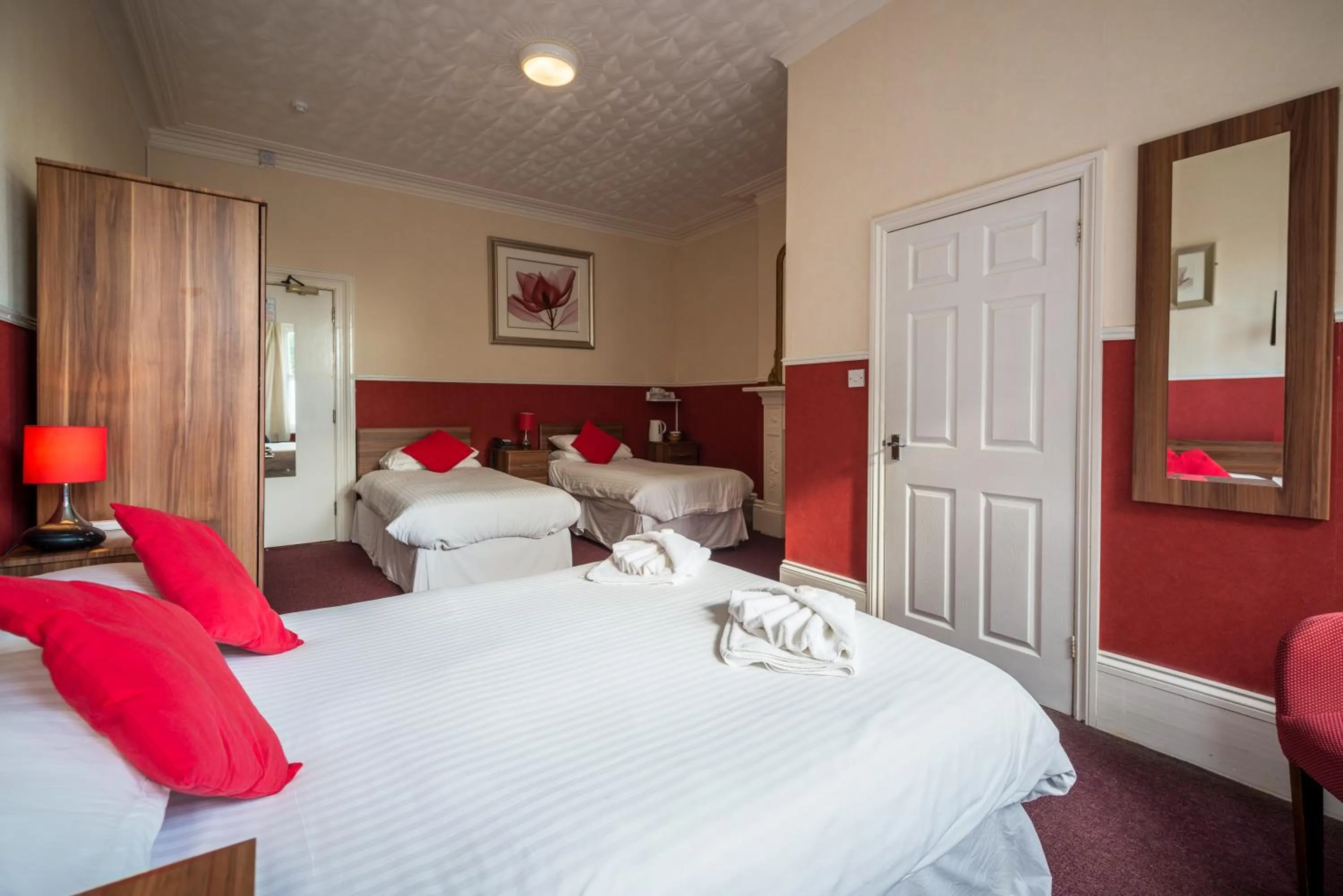 Bed in Daish's Hotel