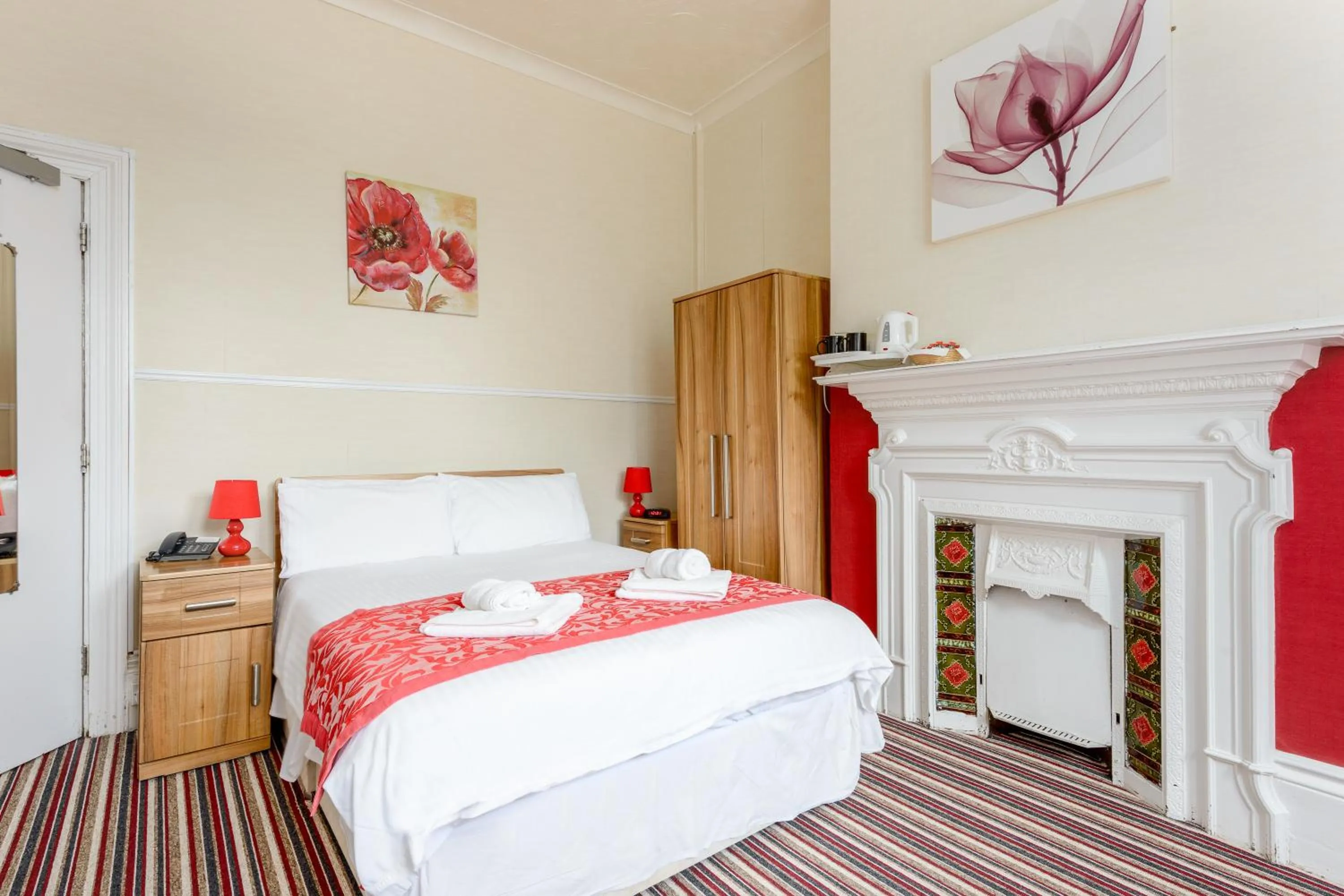 Bed in Daish's Hotel