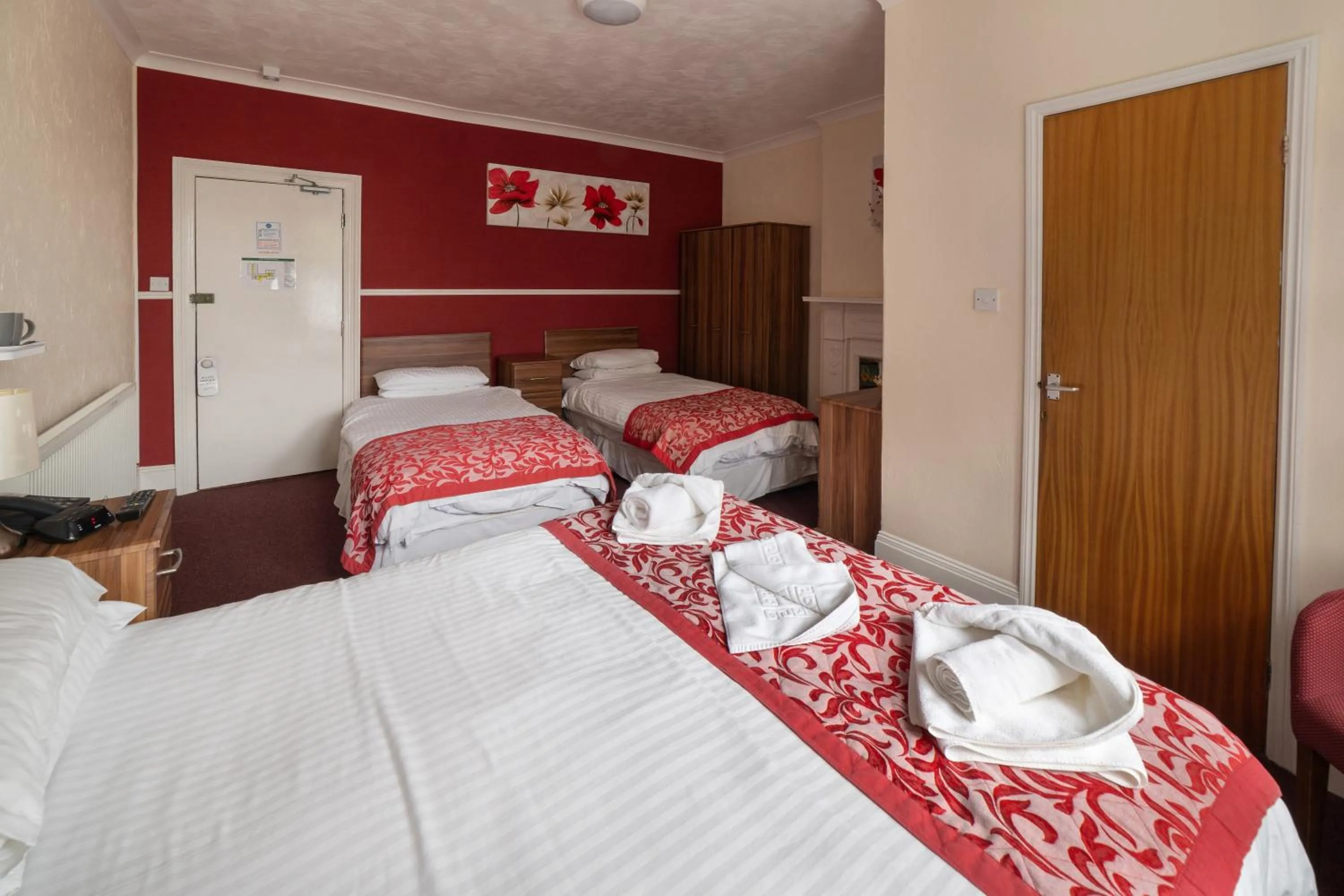 Bed in Daish's Hotel