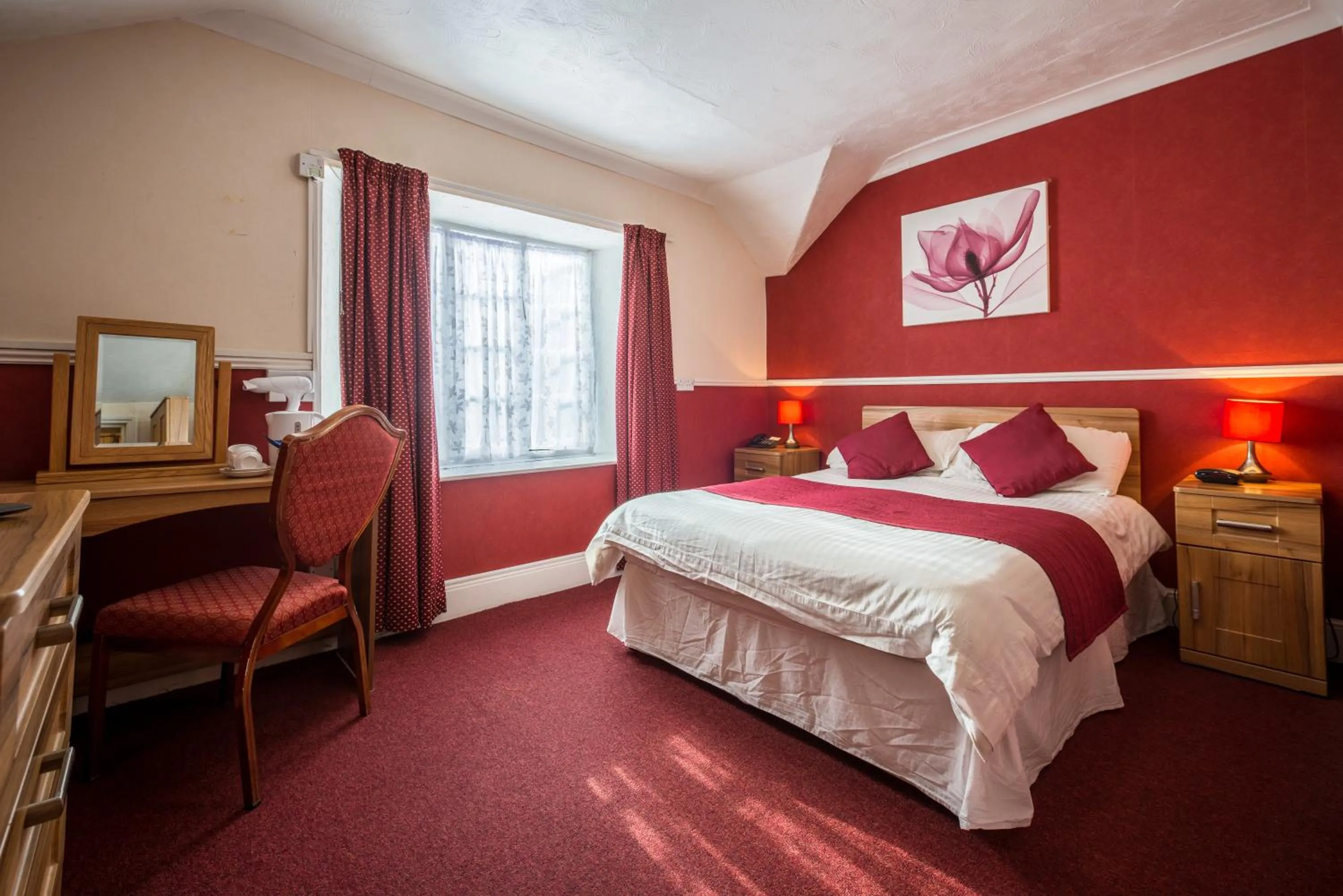 Bed in Daish's Hotel