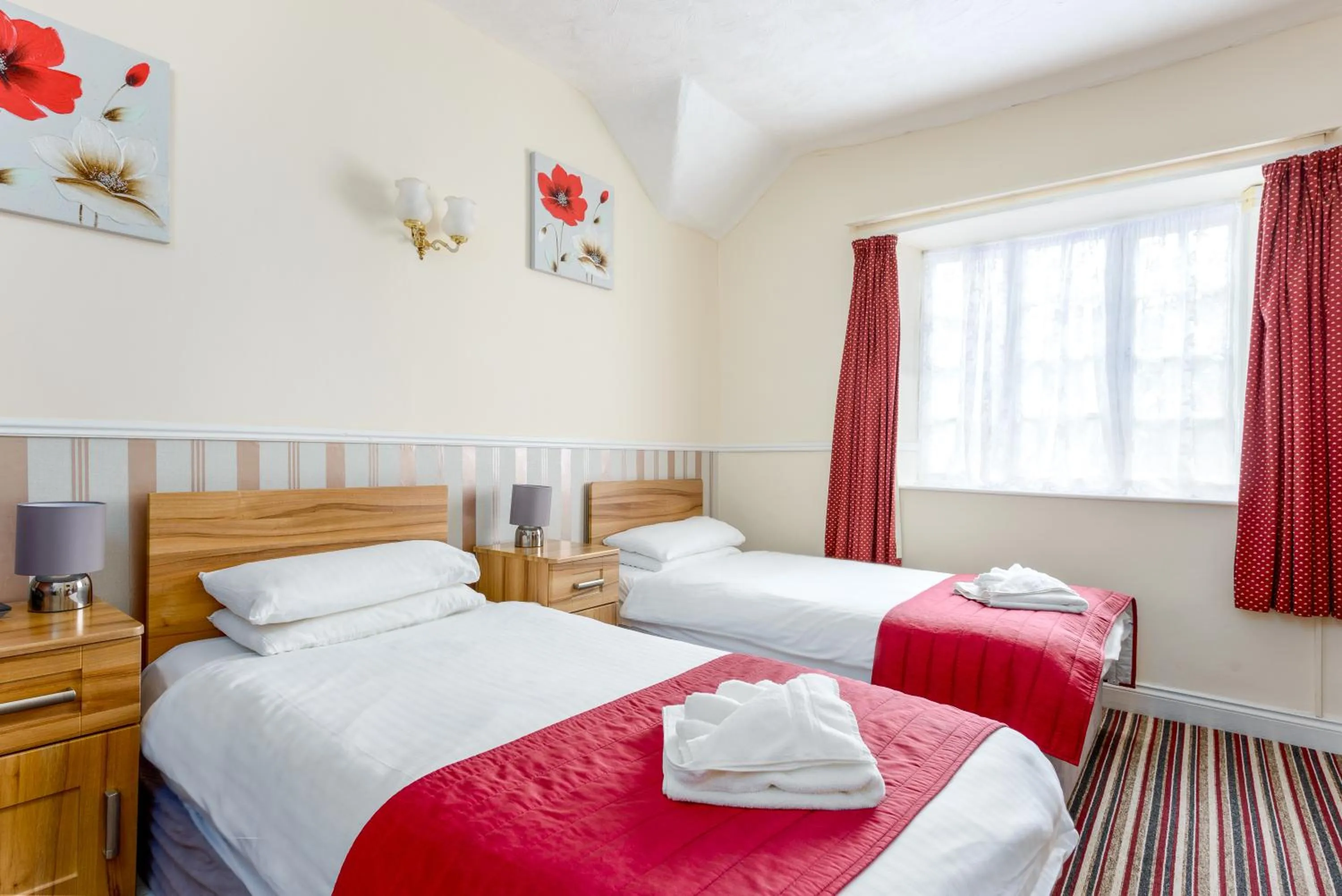 Bed in Daish's Hotel