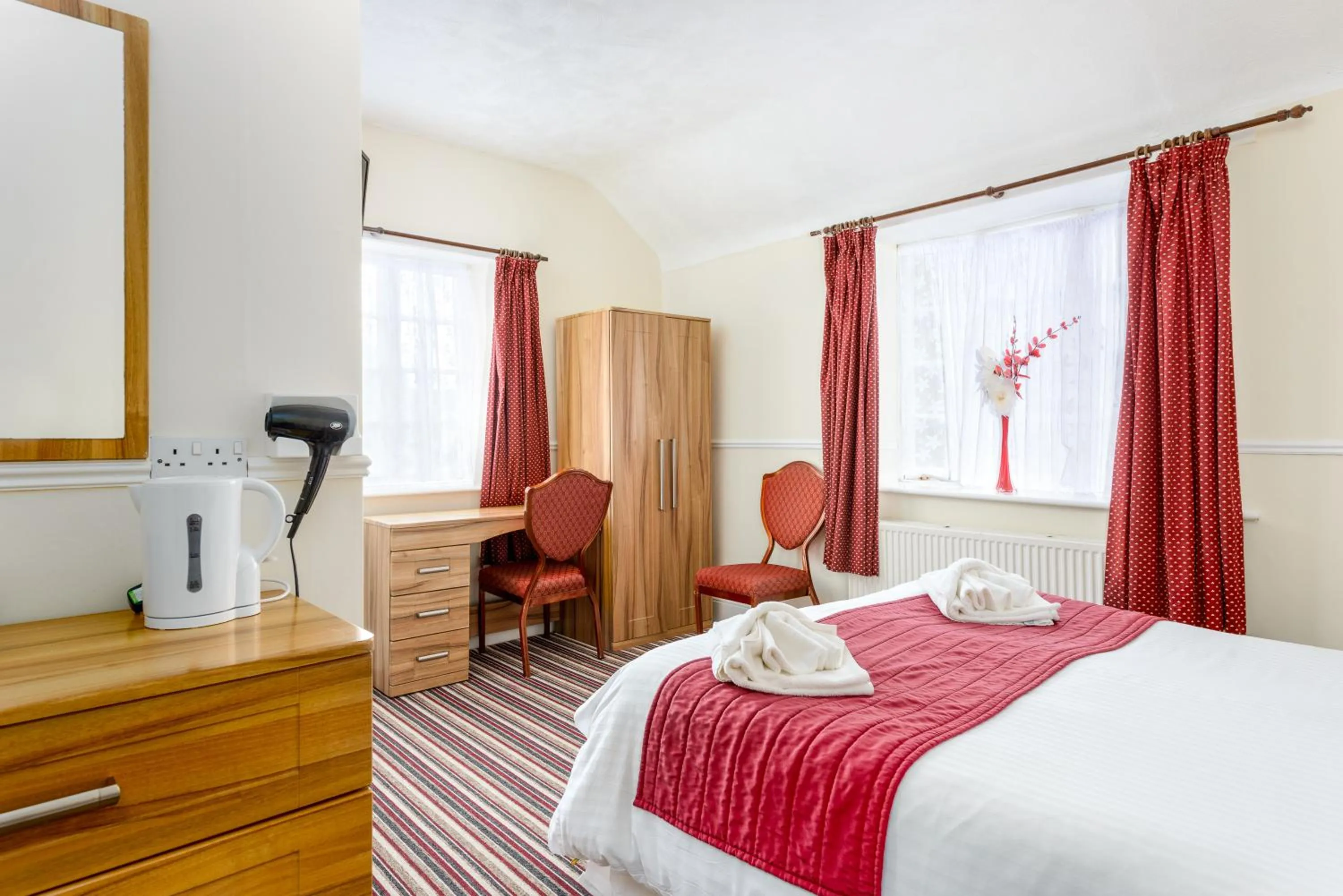 Bed in Daish's Hotel