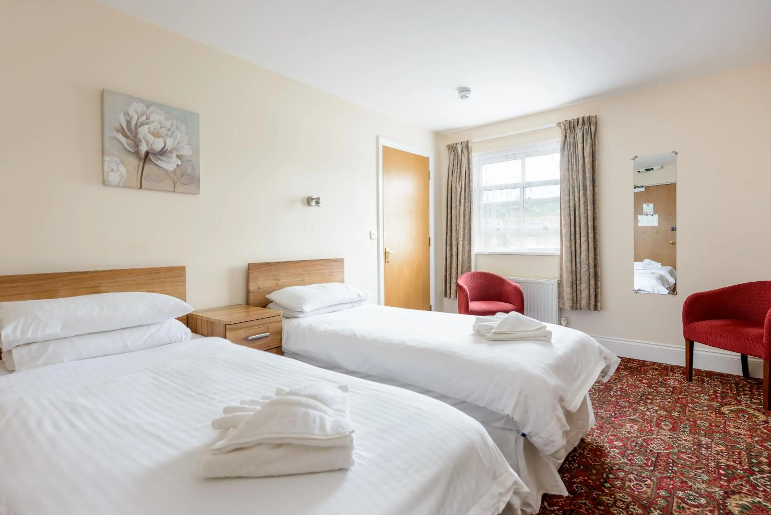 Bed in Daish's Hotel