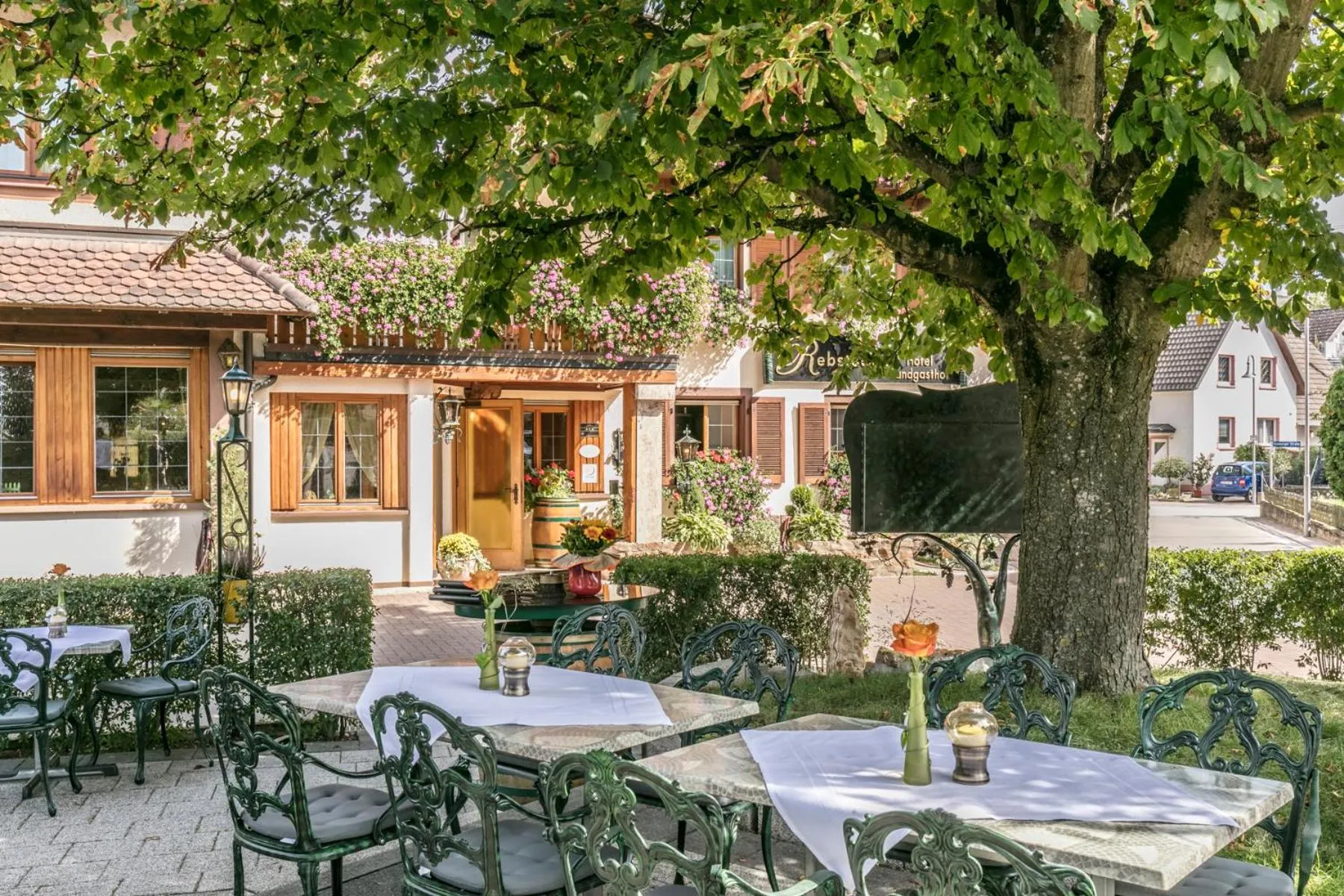 Balcony/Terrace in Hotel - Landgasthof Rebstock