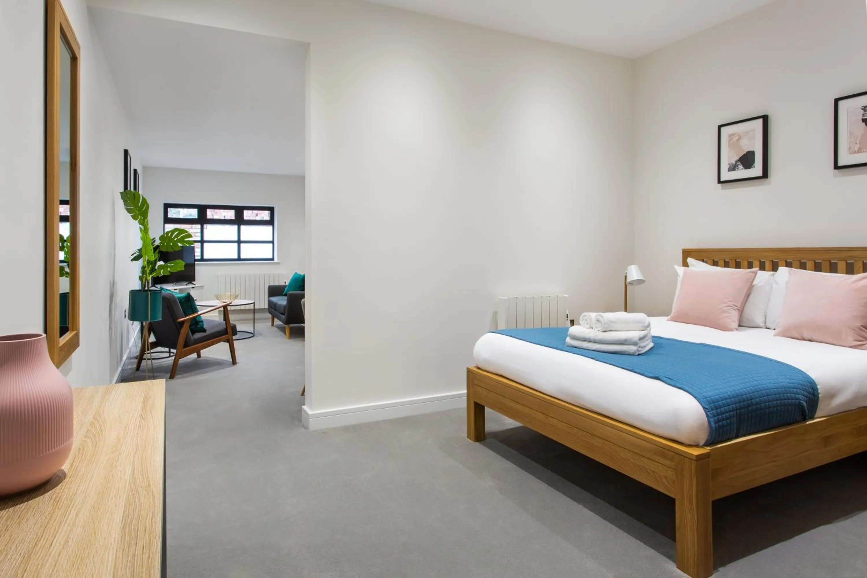 Bed in Queens Park by Viridian Apartments