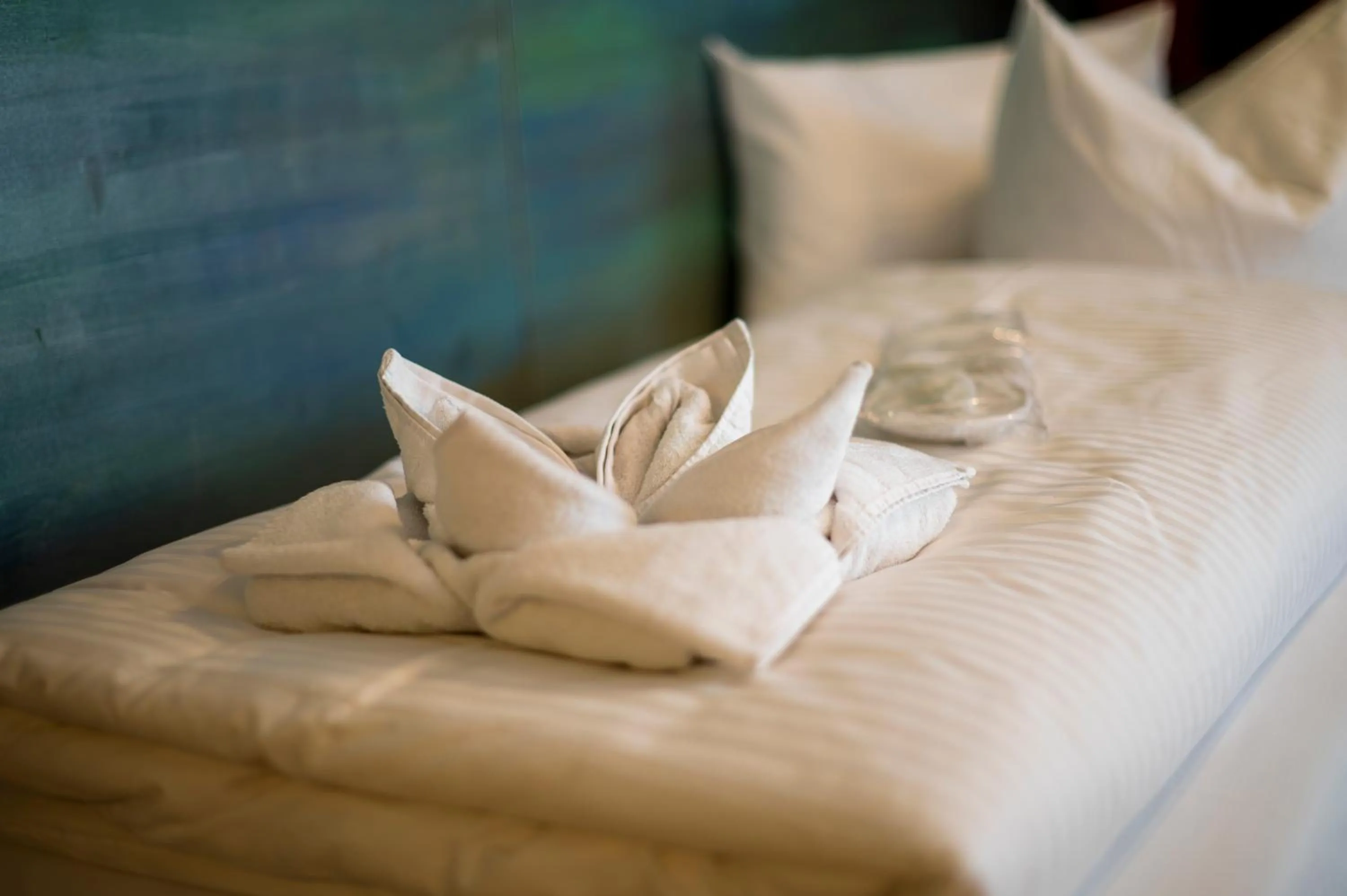 Bed in Abalon Hotel ideal