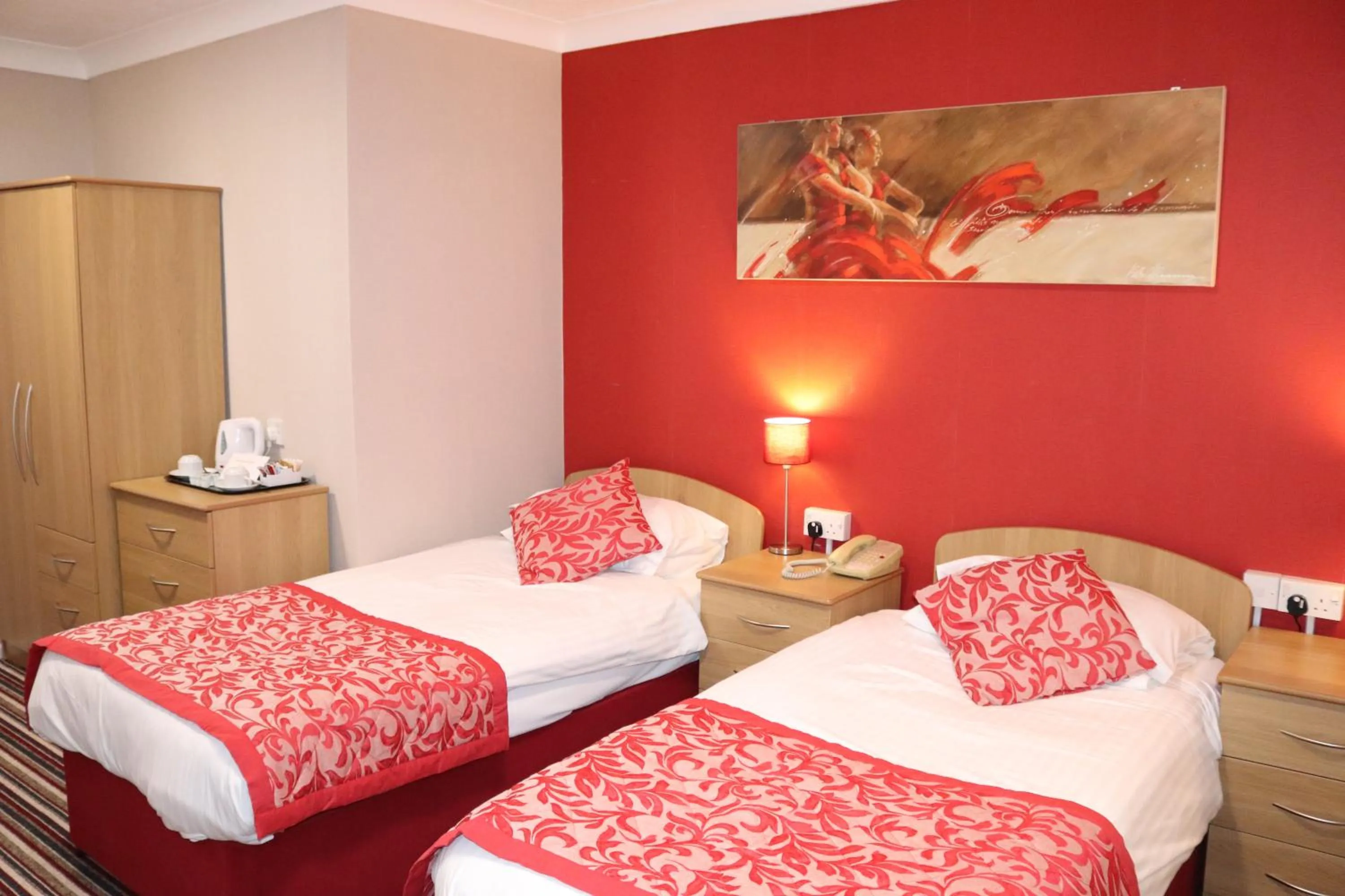 Bed in Bournemouth Sands Hotel